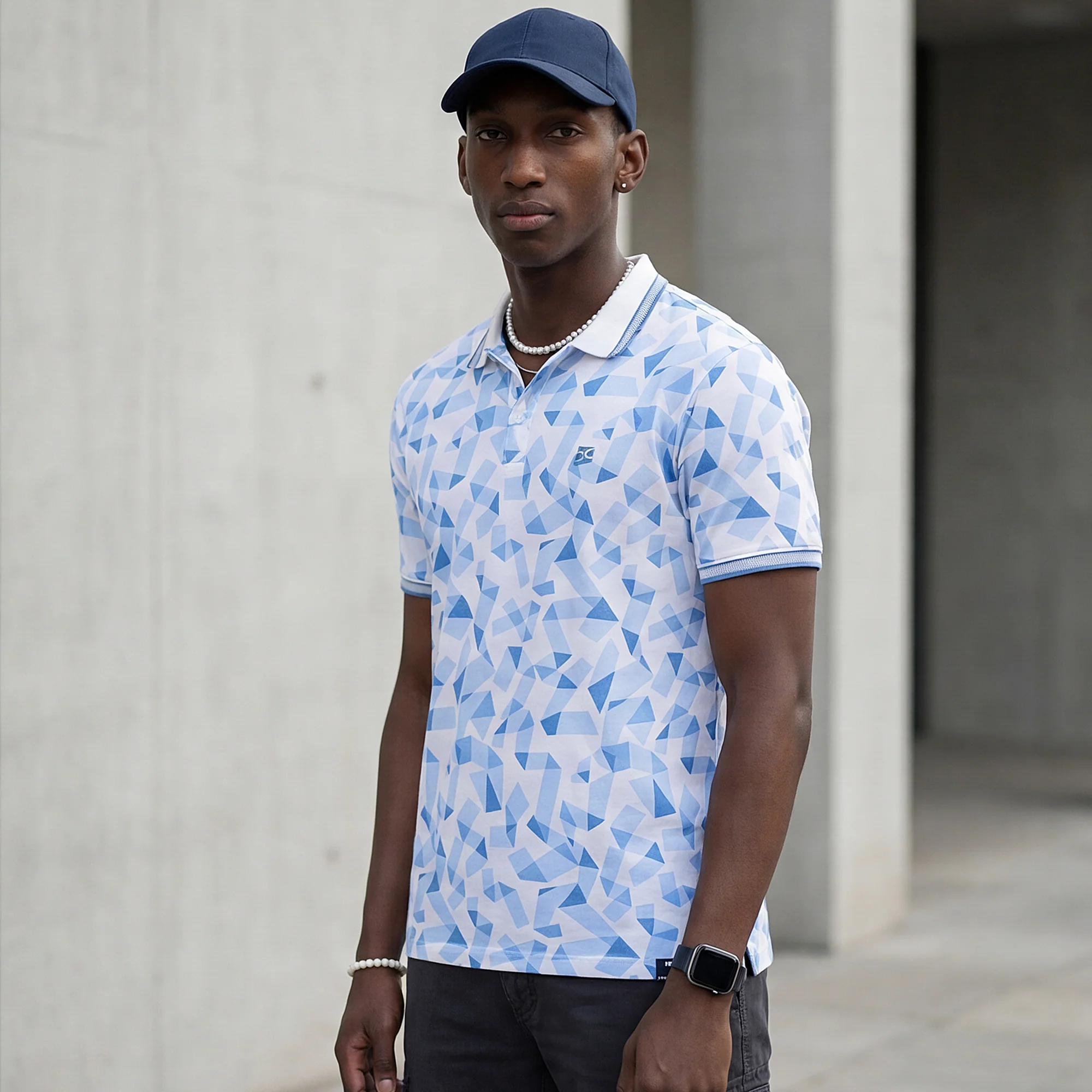 Killer Men White Printed Slim Fit T-Shirts - Image 2