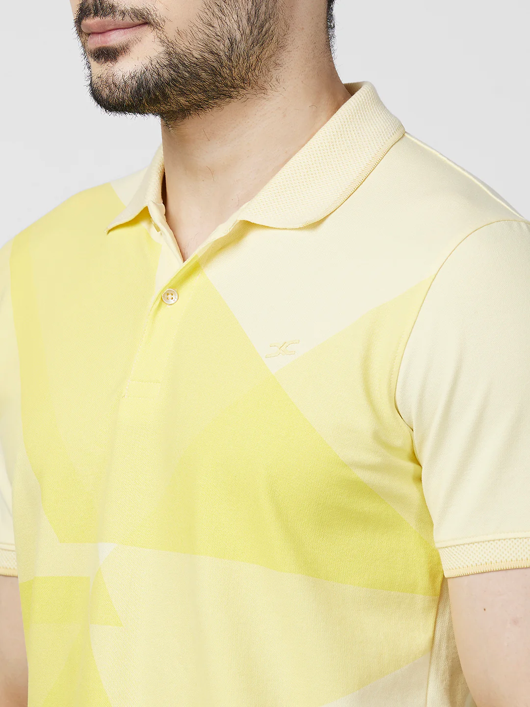 Killer Men Yellow Printed Slim Fit T-Shirts - Image 6