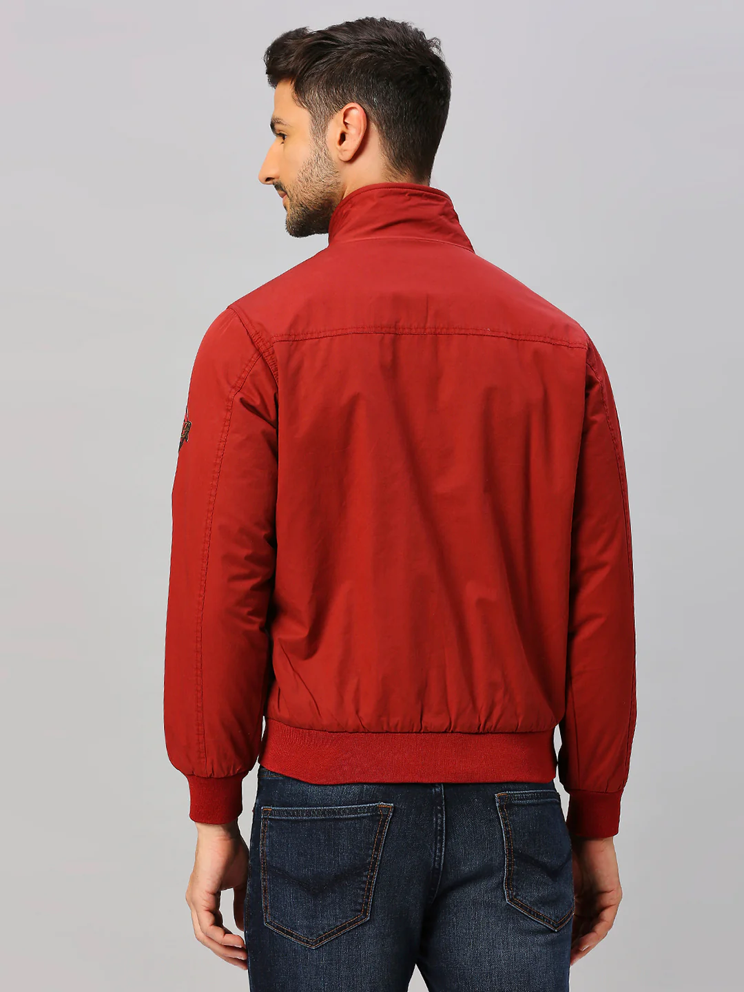 Killer Men Red Polo Neck Jackets - Image 7
