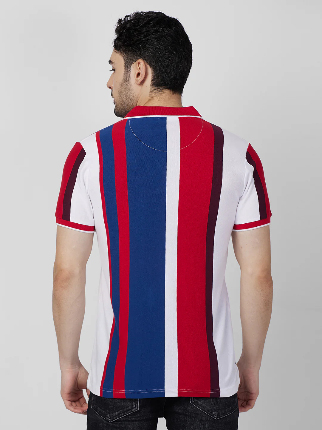 Killer Men Red Printed Slim Fit T-Shirts - Image 5