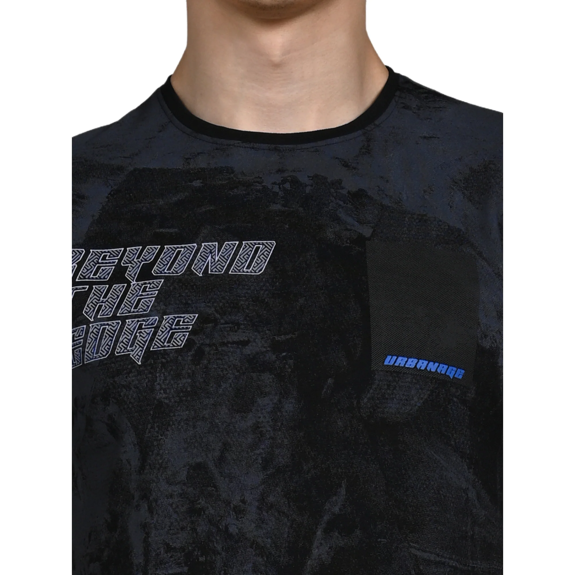 Killer Men Black Printed Slim Fit T-Shirt - Image 8