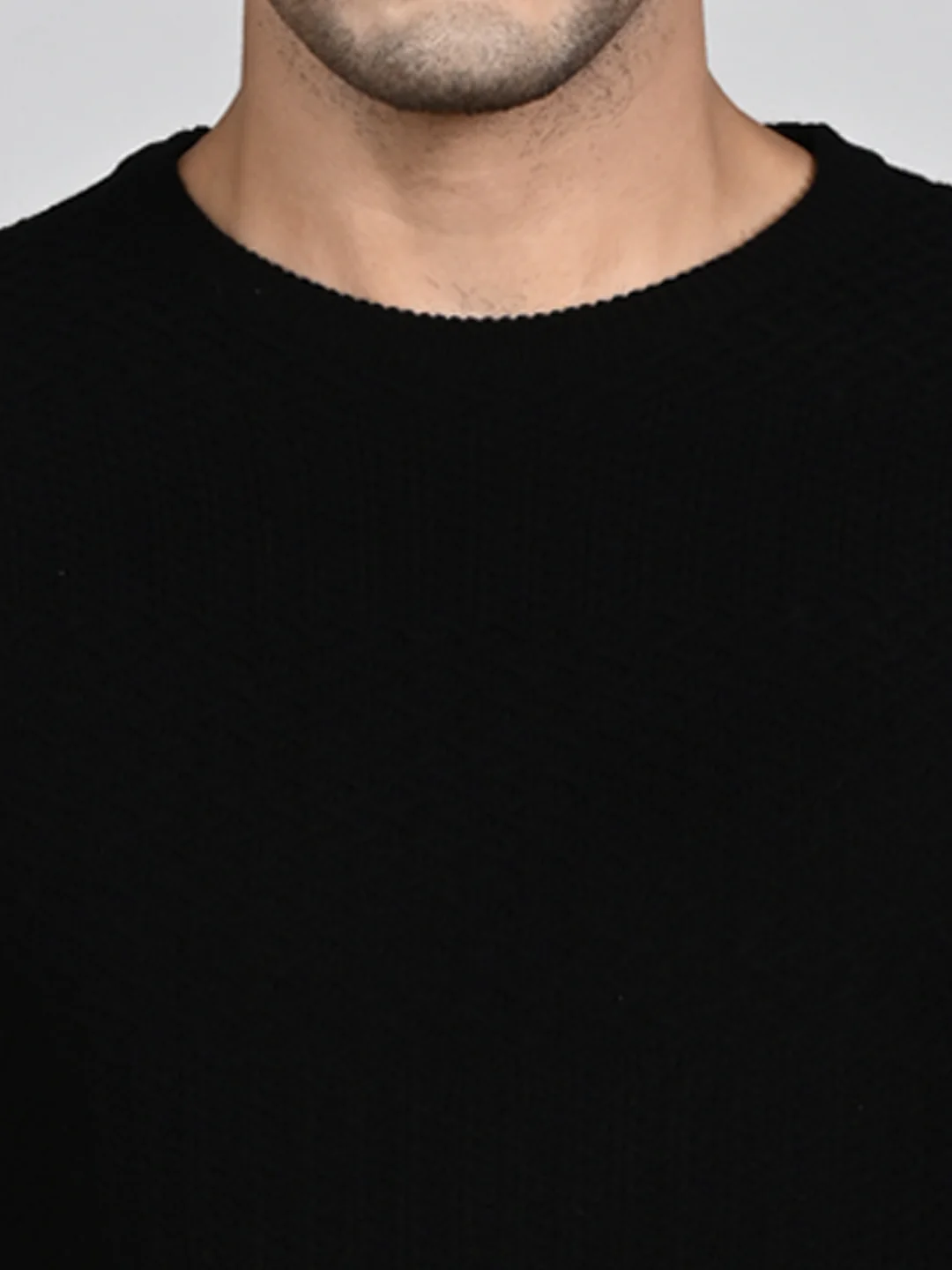 Killer Men Round Neck Balck Sweaters - Image 8