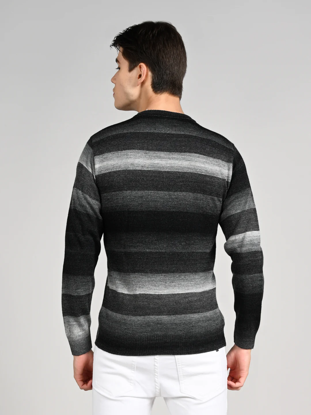 Killer Men Round Neck Balck Sweaters - Image 7