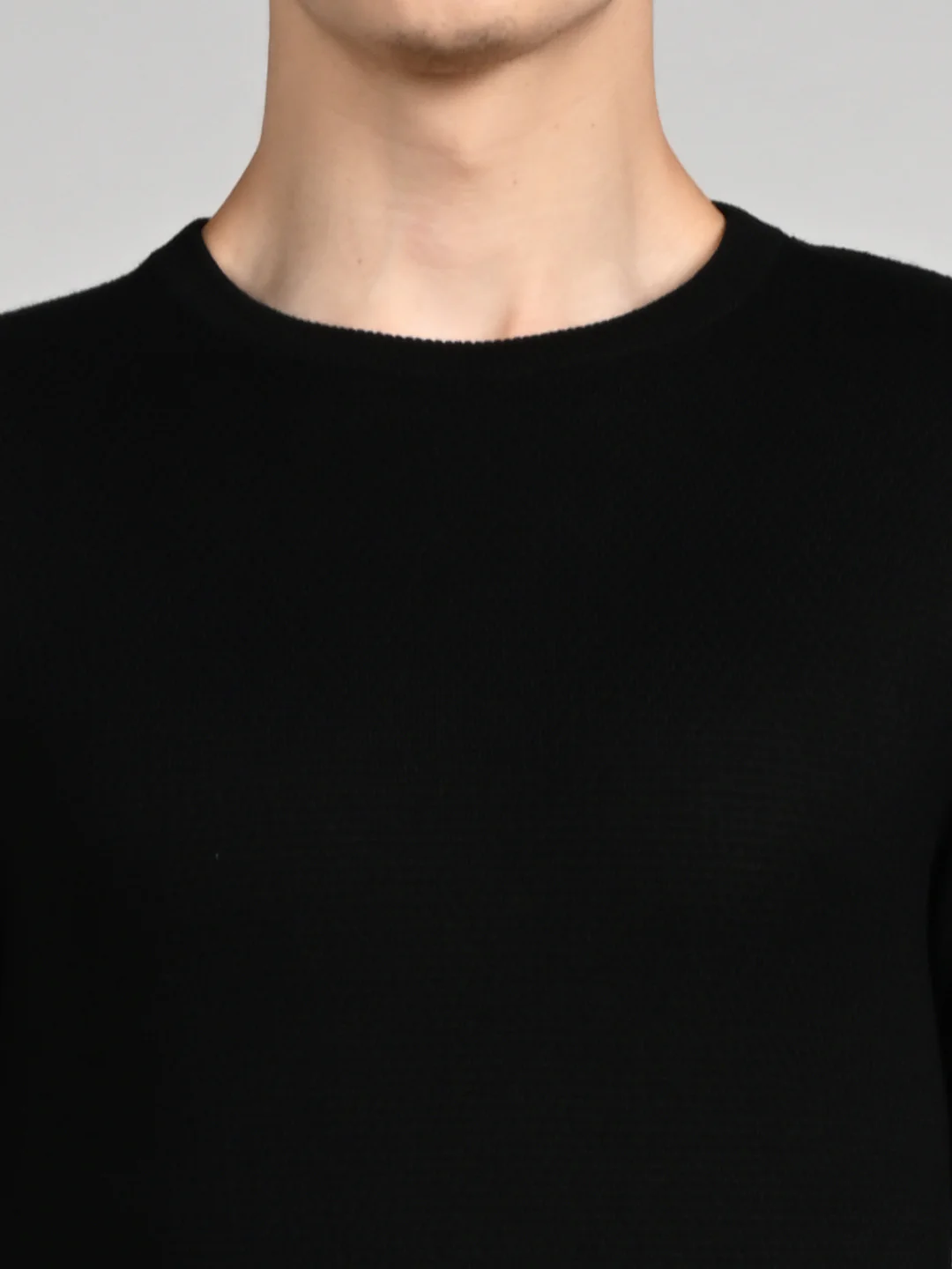 Killer Men Round Neck Balck Sweaters - Image 8