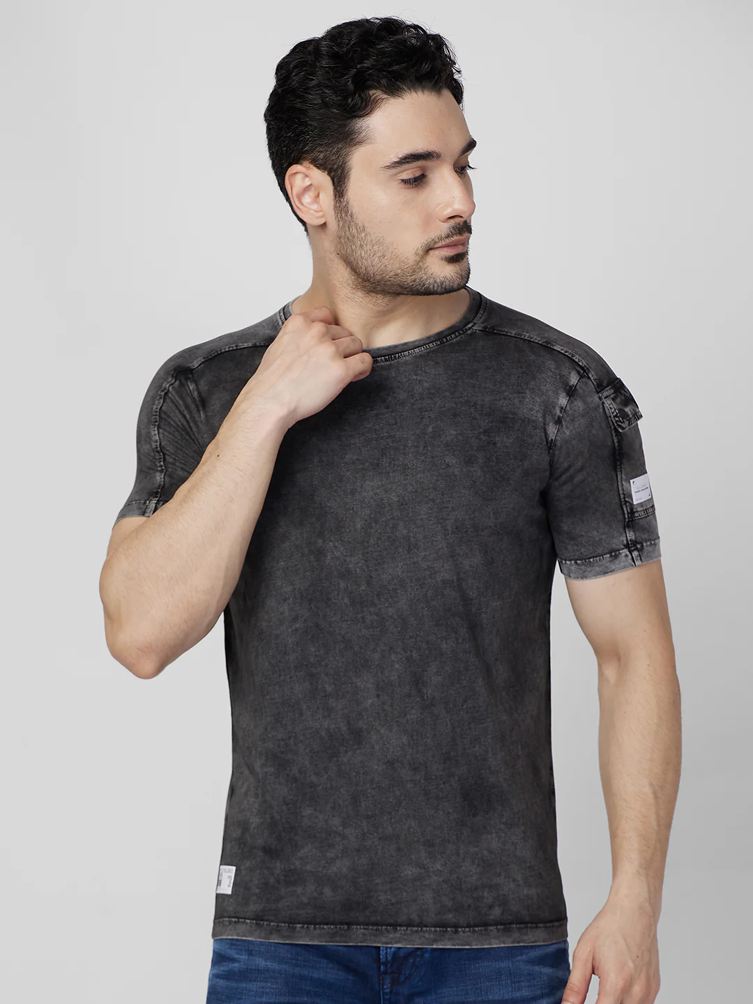 Killer Men Black lim Fit T-Shirts - Image 3