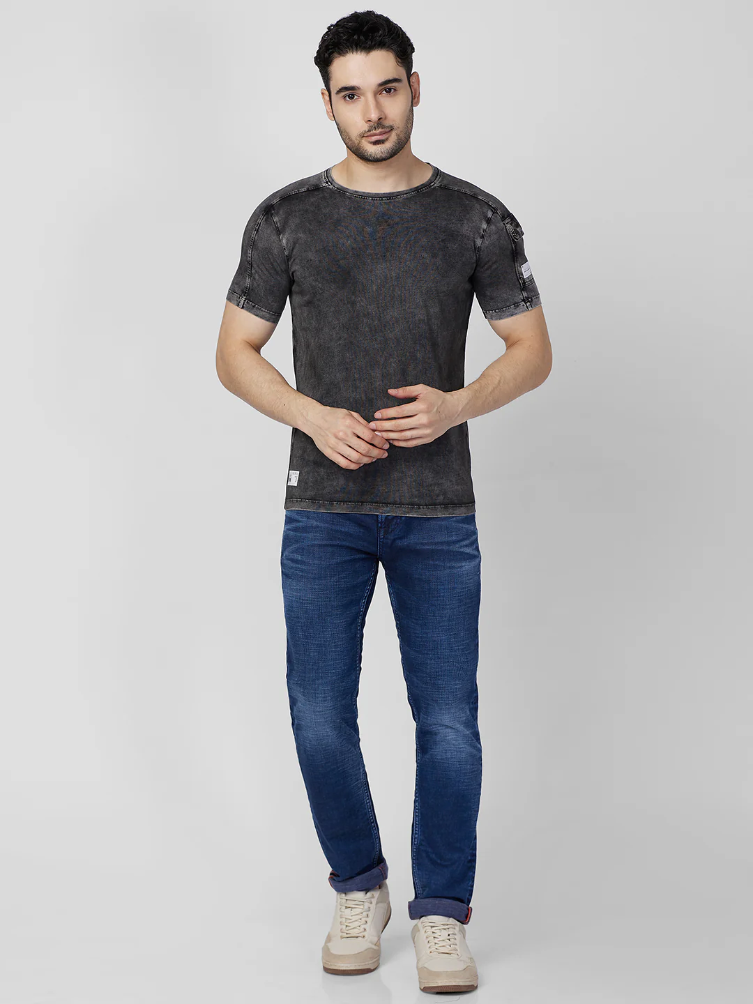 Killer Men Black lim Fit T-Shirts - Image 4