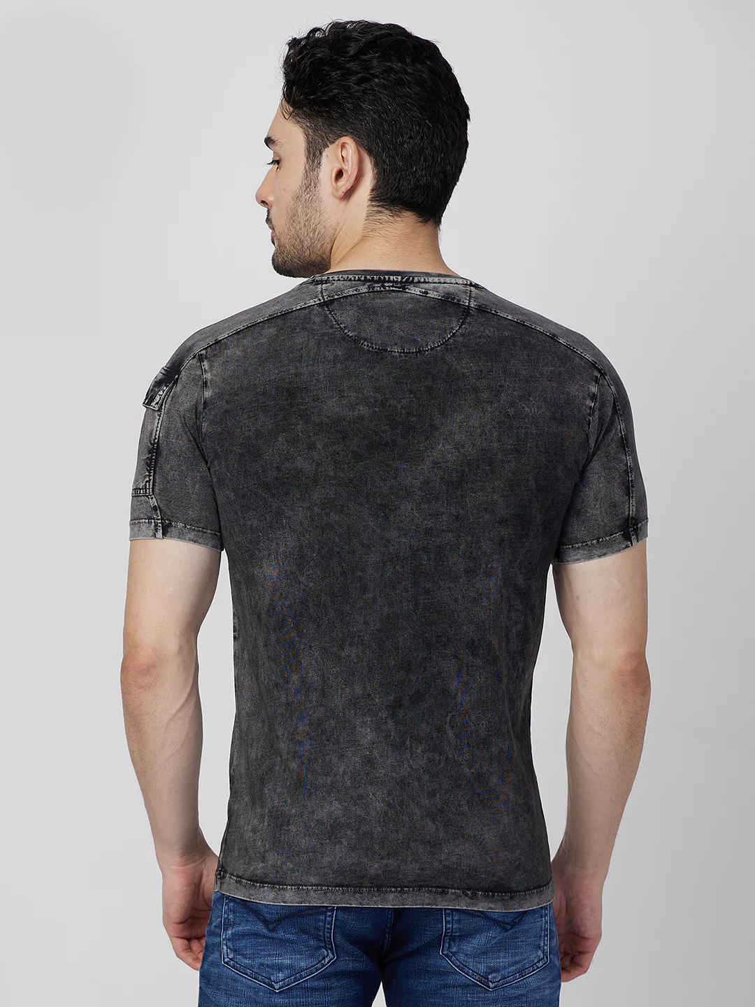 Killer Men Black lim Fit T-Shirts - Image 5