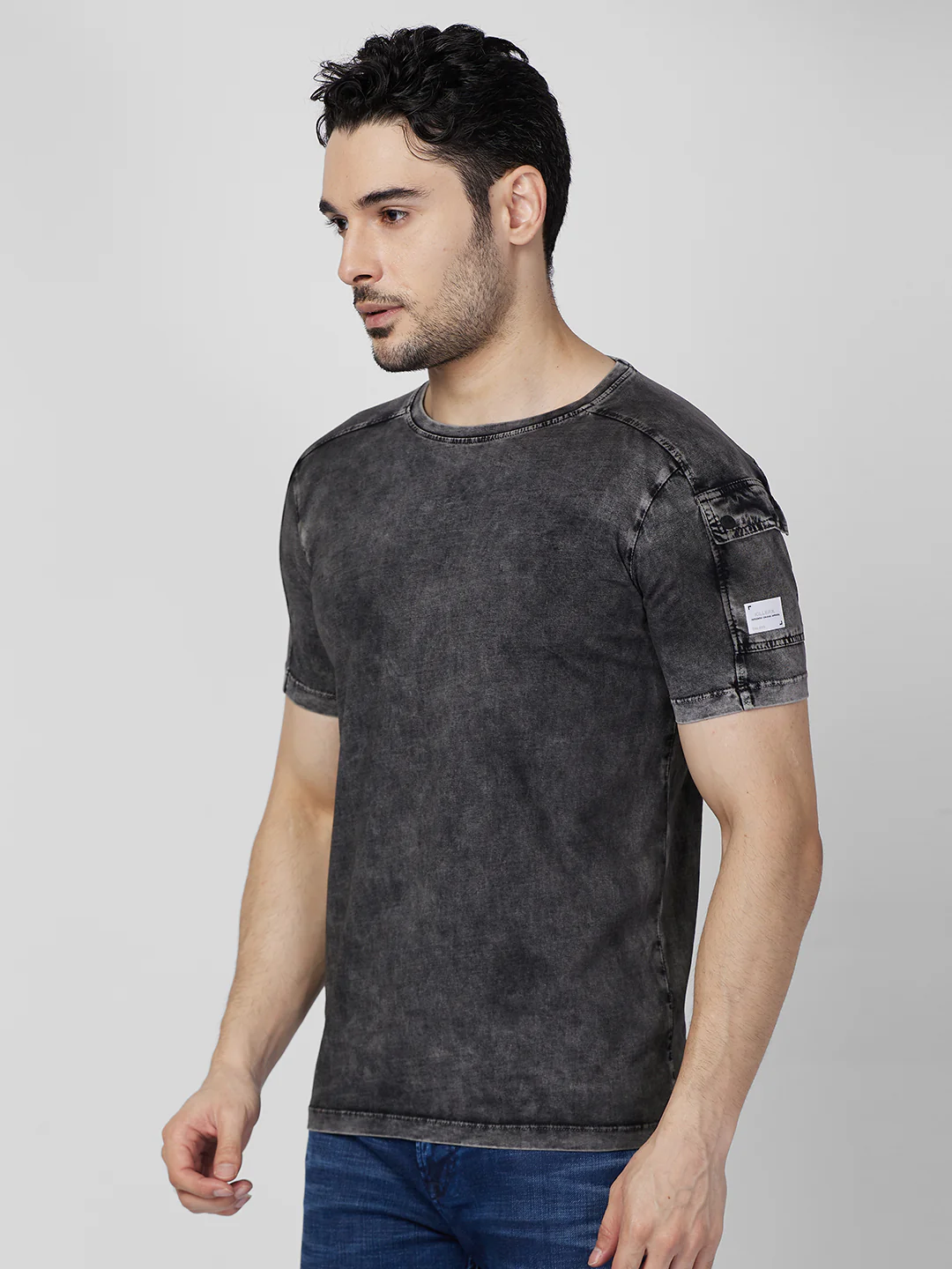 Killer Men Black lim Fit T-Shirts - Image 6