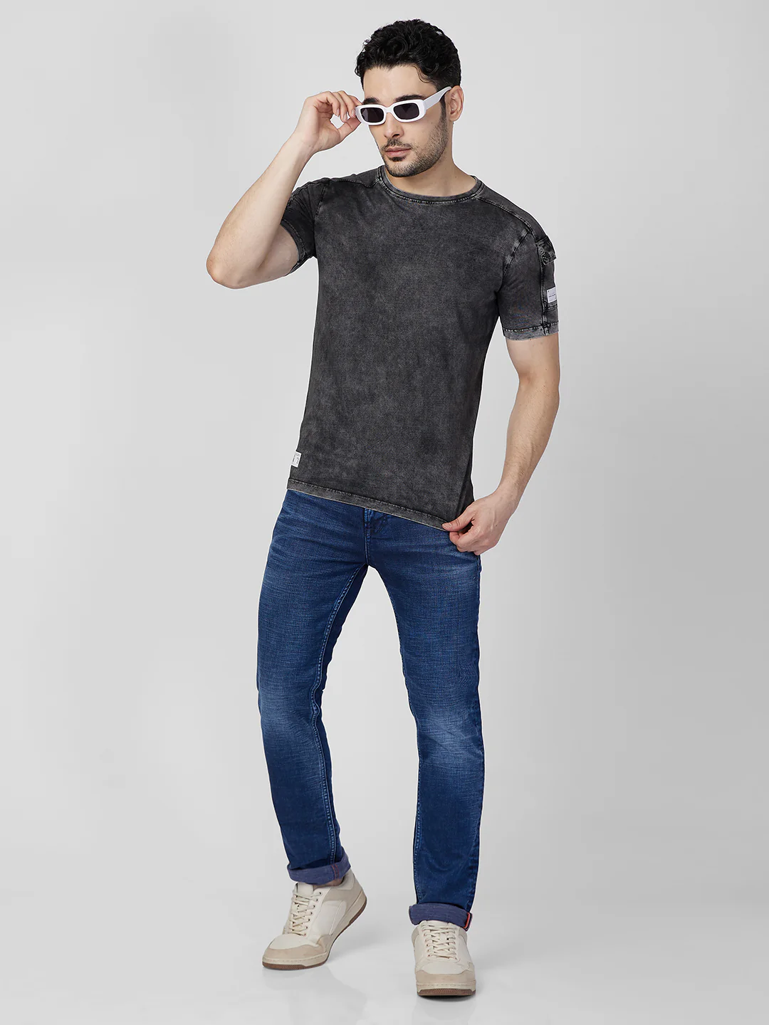 Killer Men Black lim Fit T-Shirts - Image 8