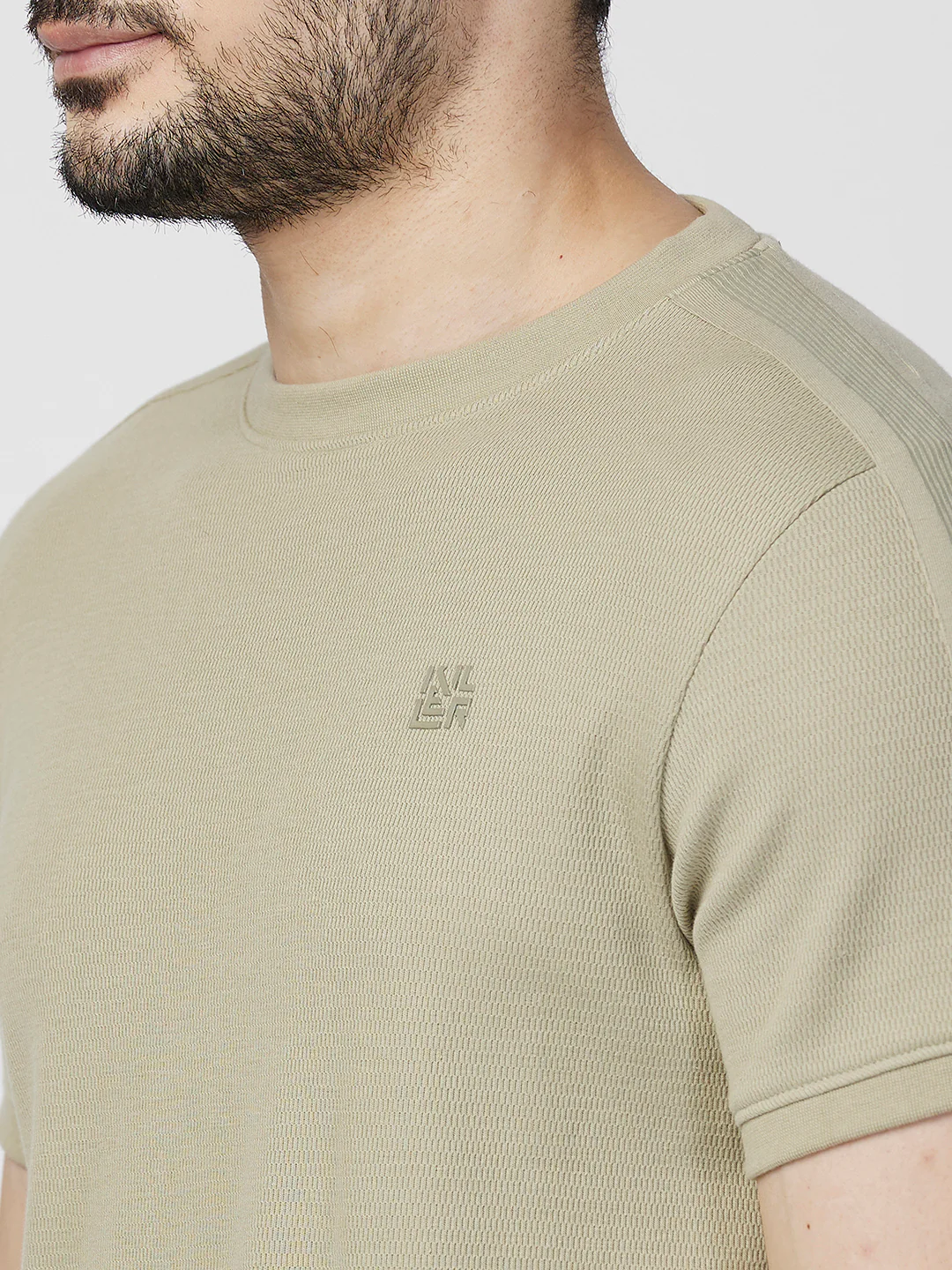 Killer Men Light Green Printed Slim Fit T-Shirts - Image 7