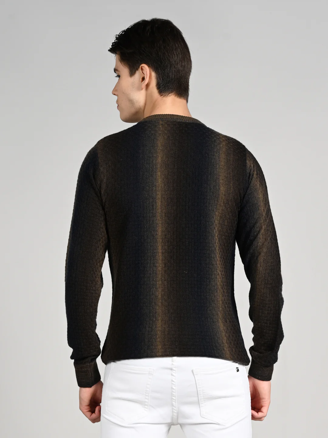 Killer Men Round Neck Navy Sweaters - Image 7