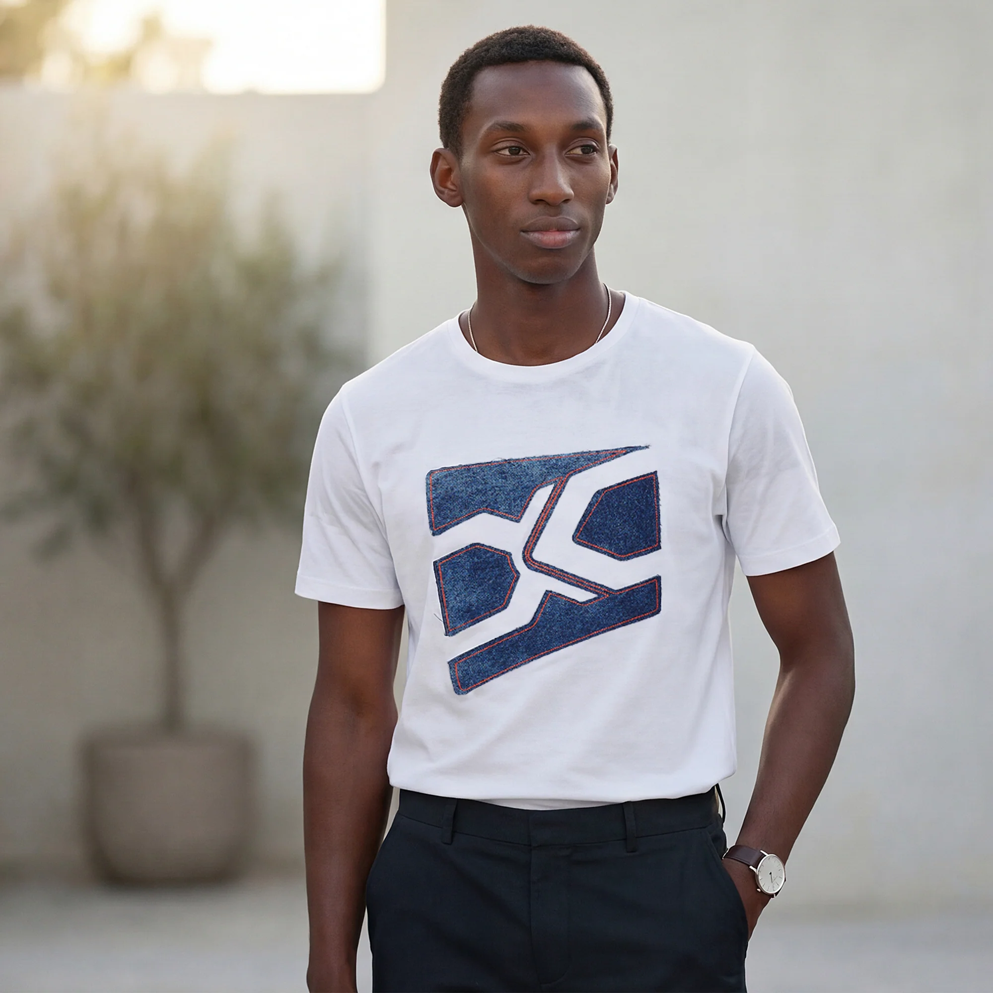 Killer Men White Printed Slim Fit T-Shirts - Image 2