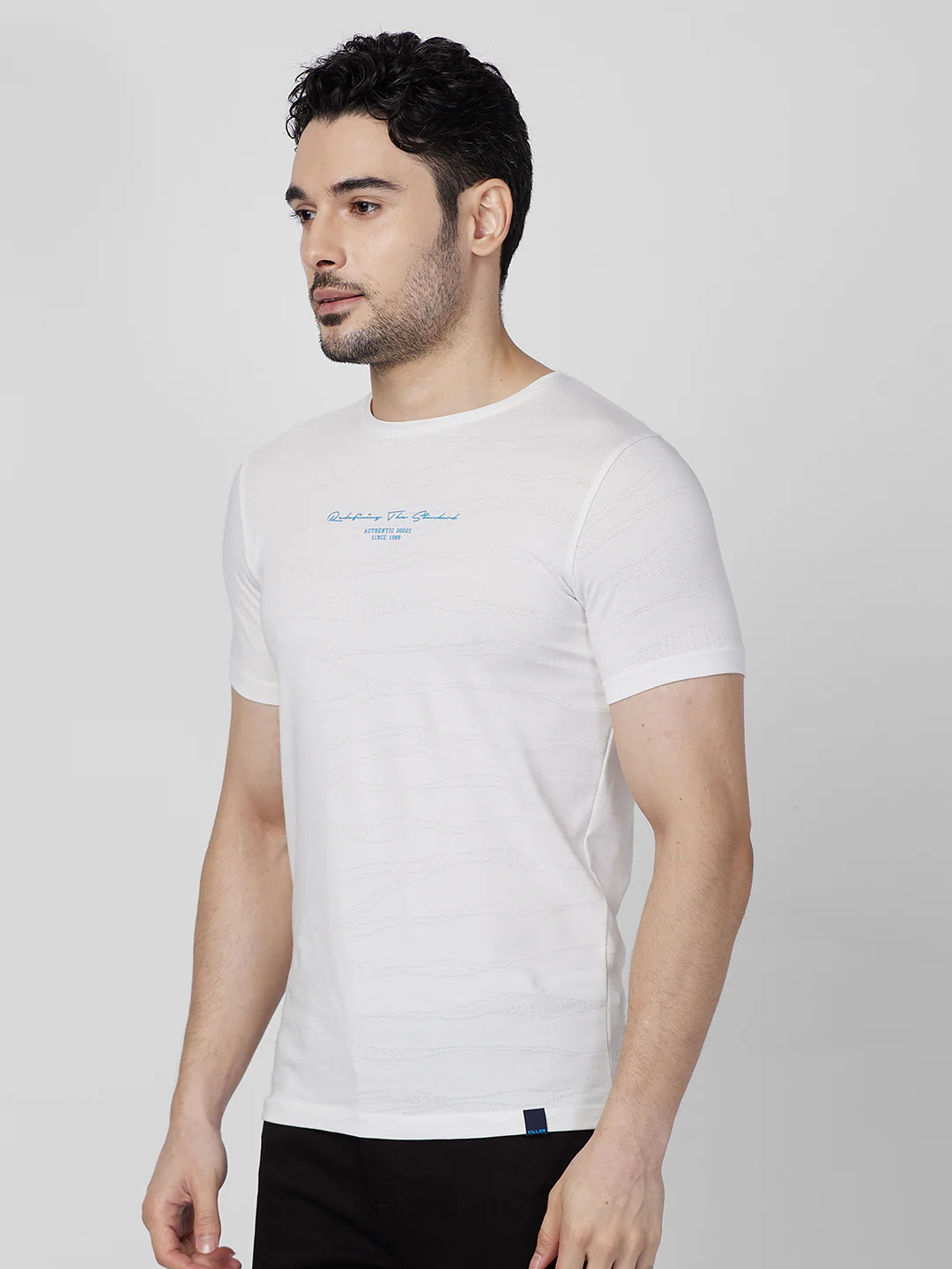 Killer Men White Printed Slim Fit T-Shirts - Image 6