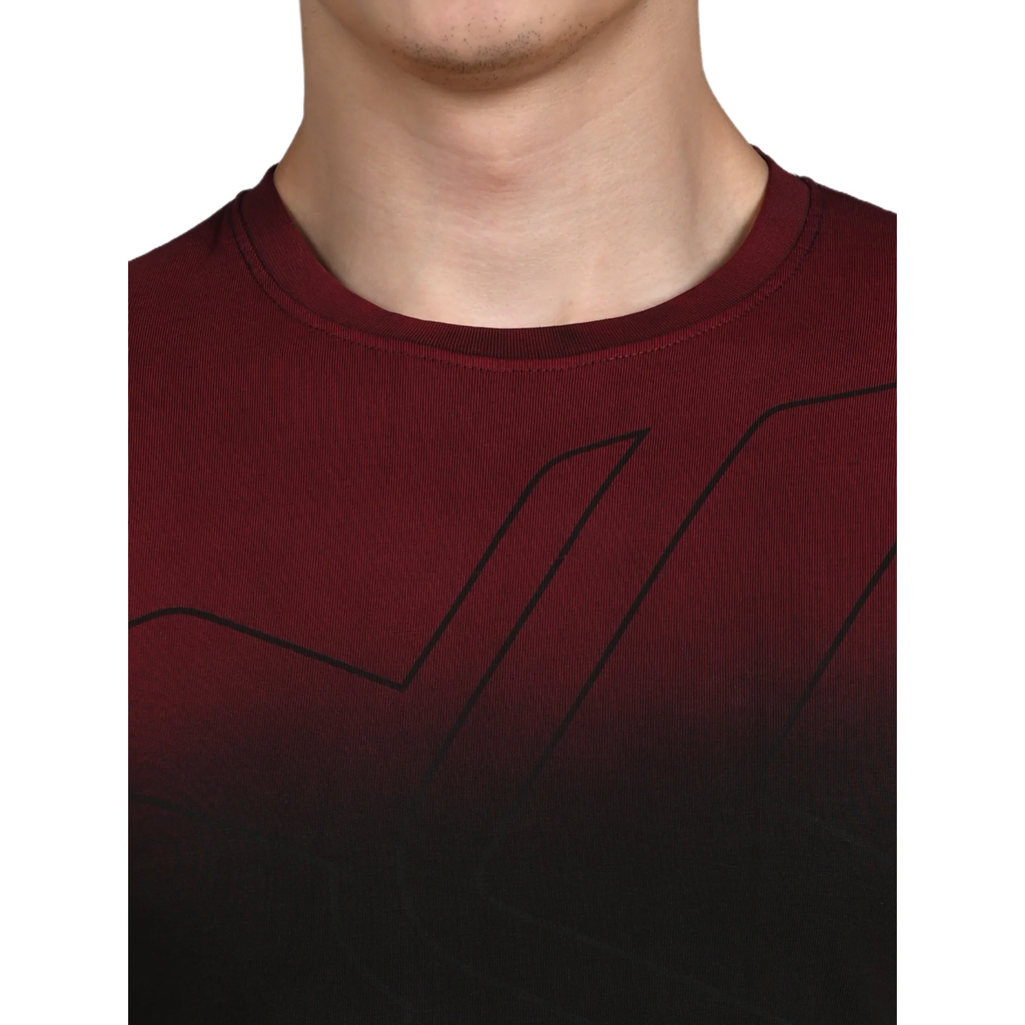 Killer Men Red Printed Slim Fit T-Shirt - Image 8