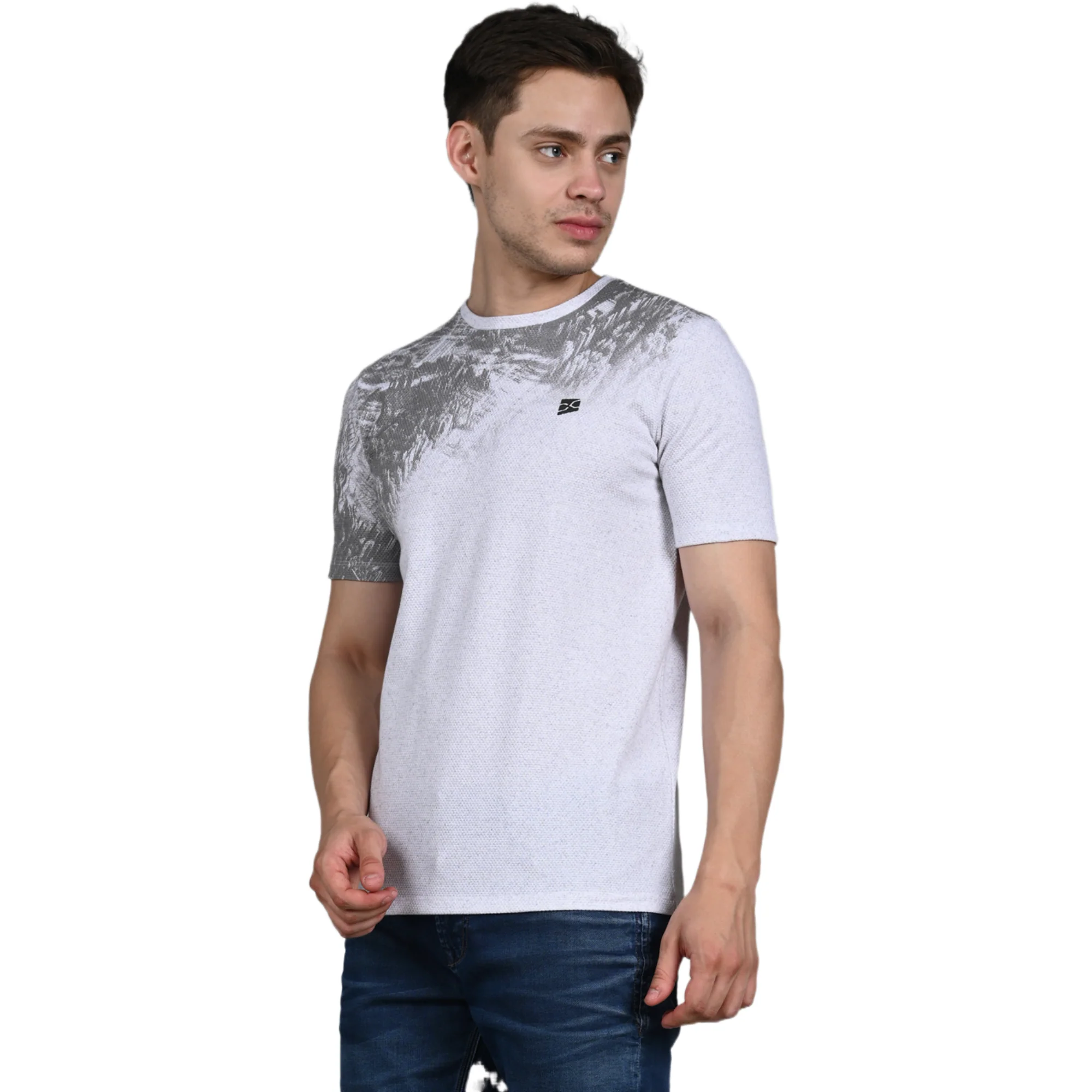 Killer Men White Printed Slim Fit T-Shirt - Image 6