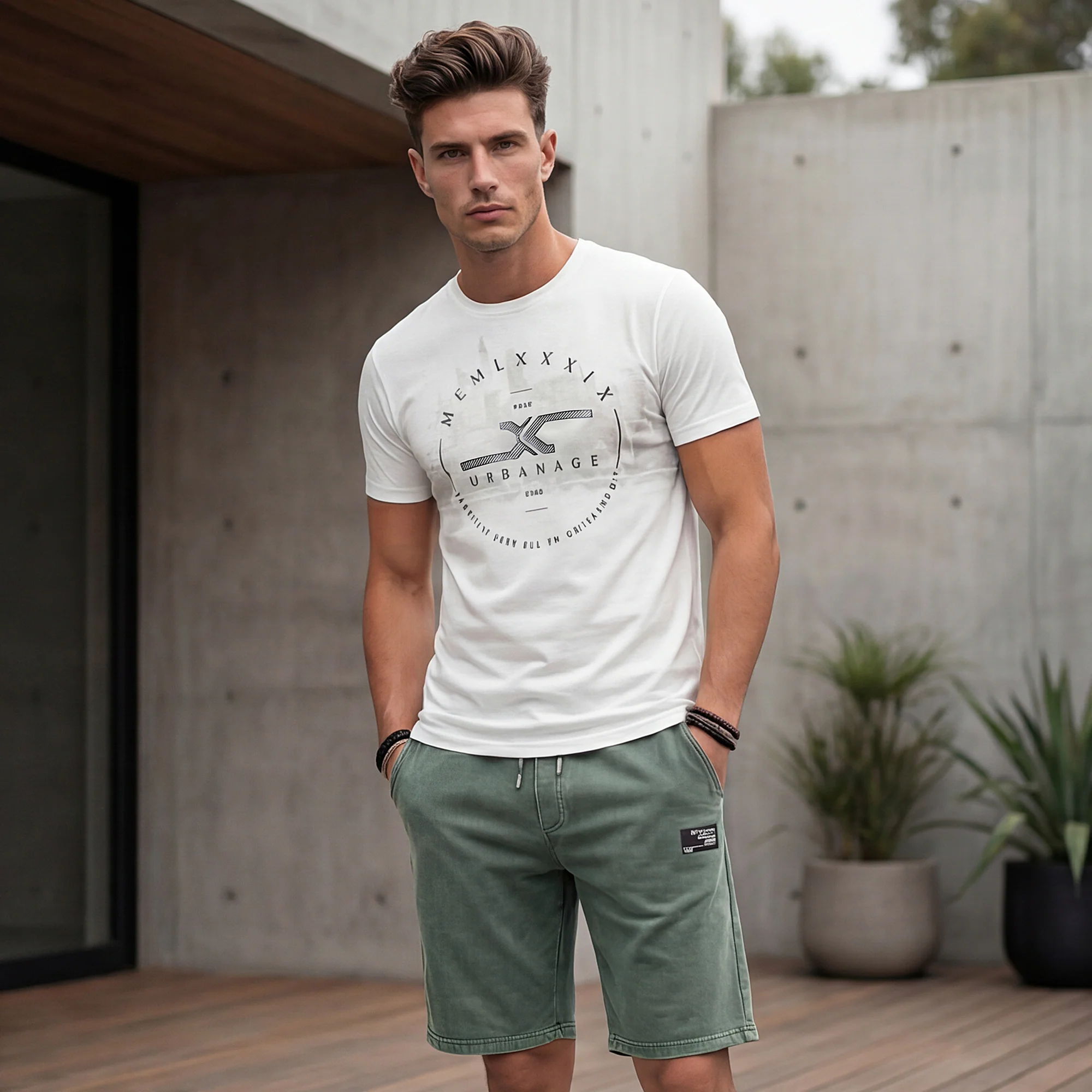 Killer Men White Printed Slim Fit T-Shirt - Image 2