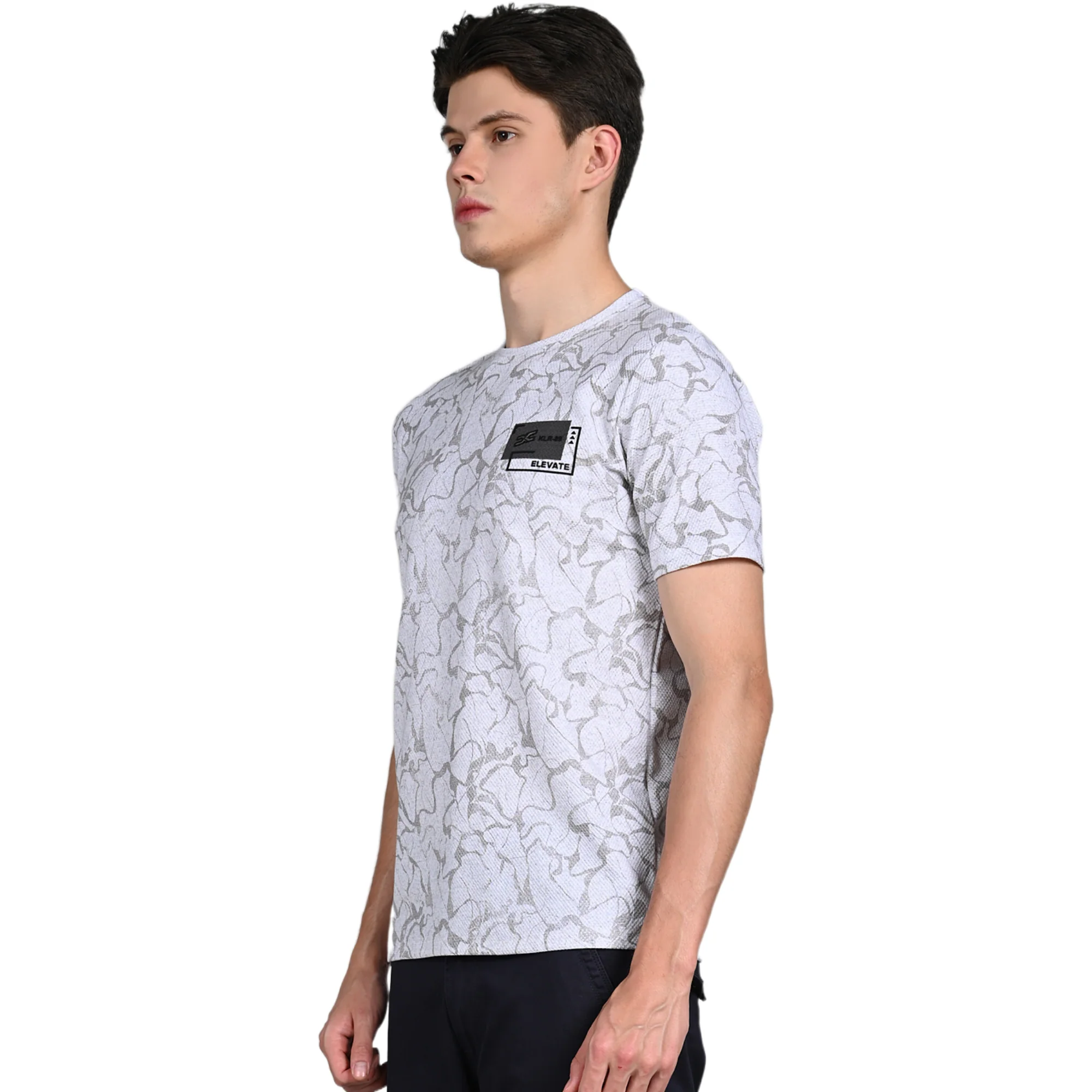 Killer Men White Printed Slim Fit T-Shirt - Image 6