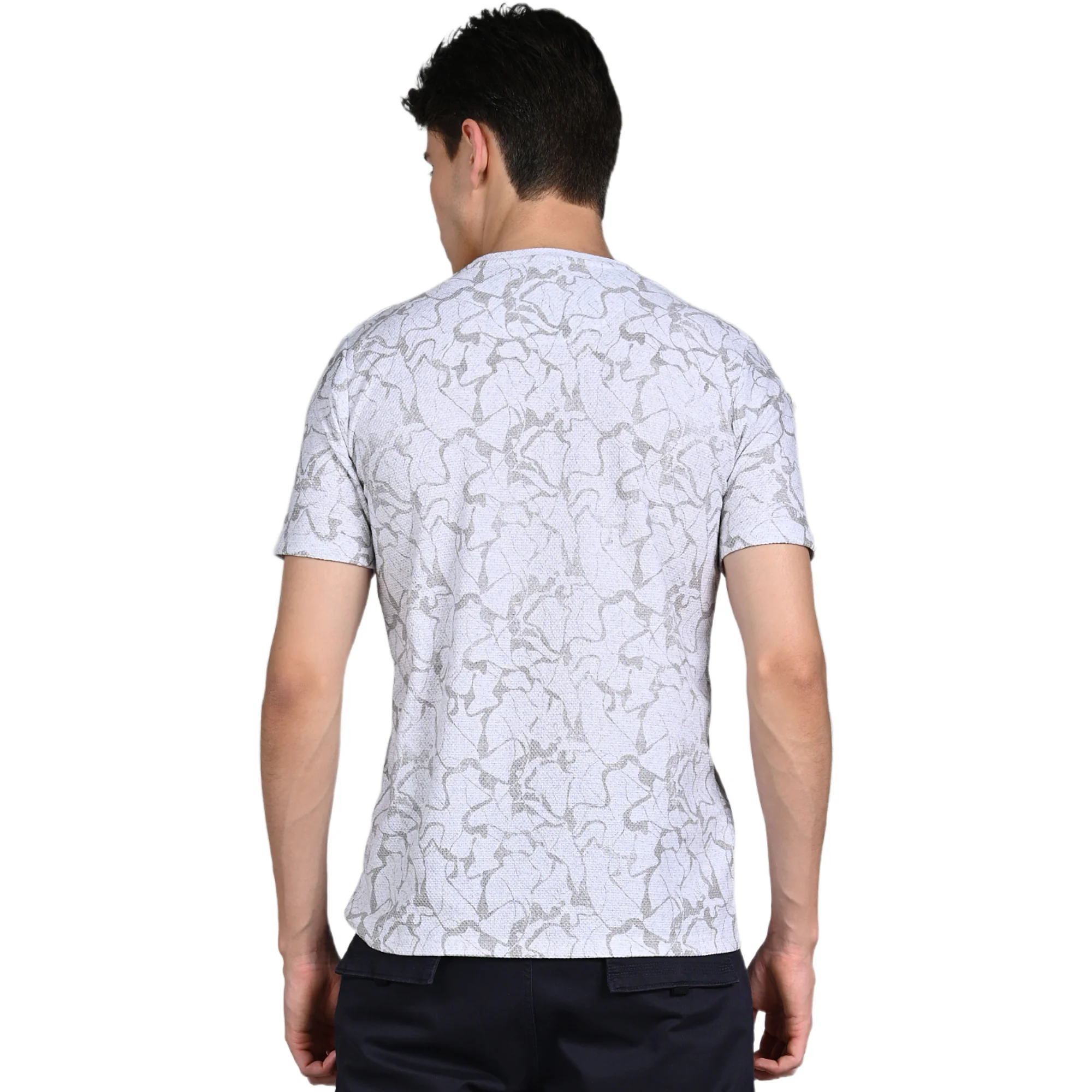 Killer Men White Printed Slim Fit T-Shirt - Image 7