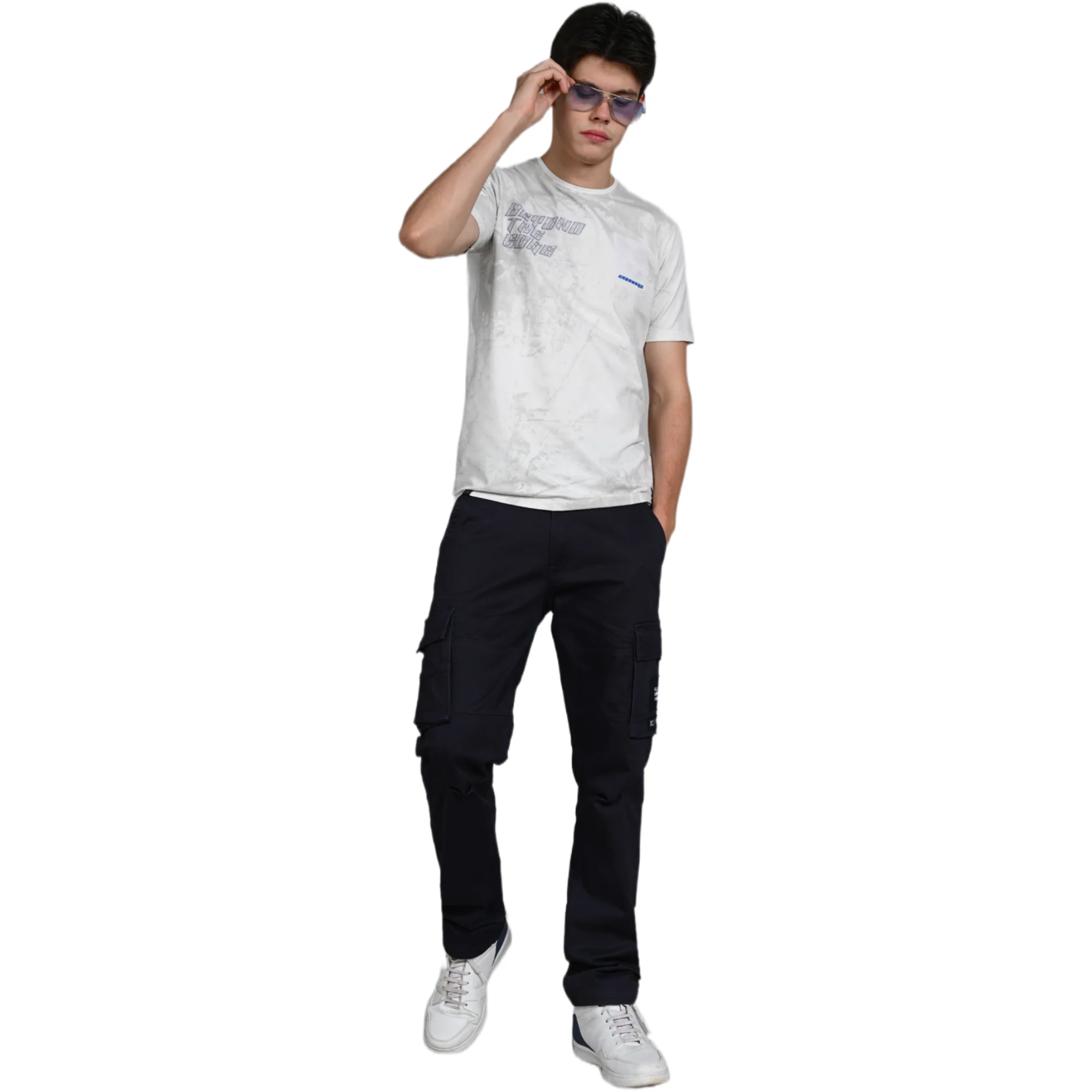 Killer Men White Printed Slim Fit T-Shirt - Image 3