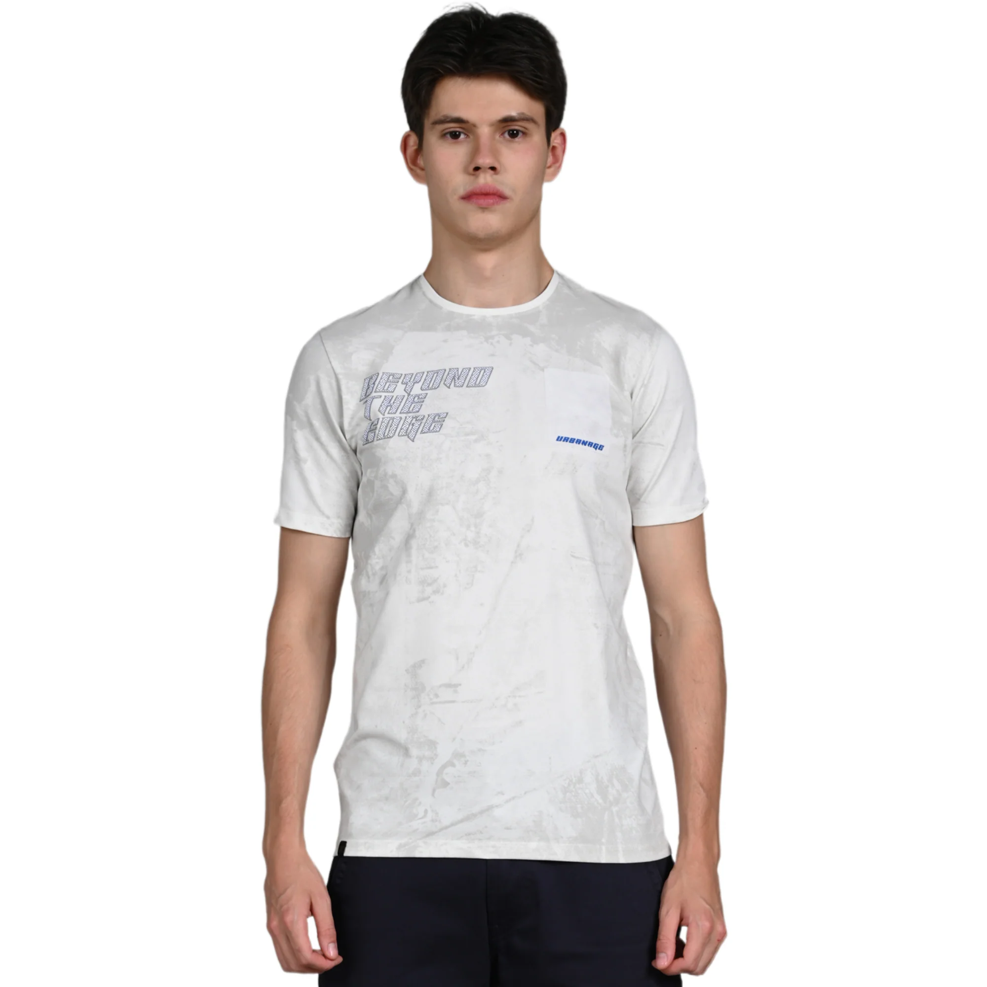 Killer Men White Printed Slim Fit T-Shirt - Image 4