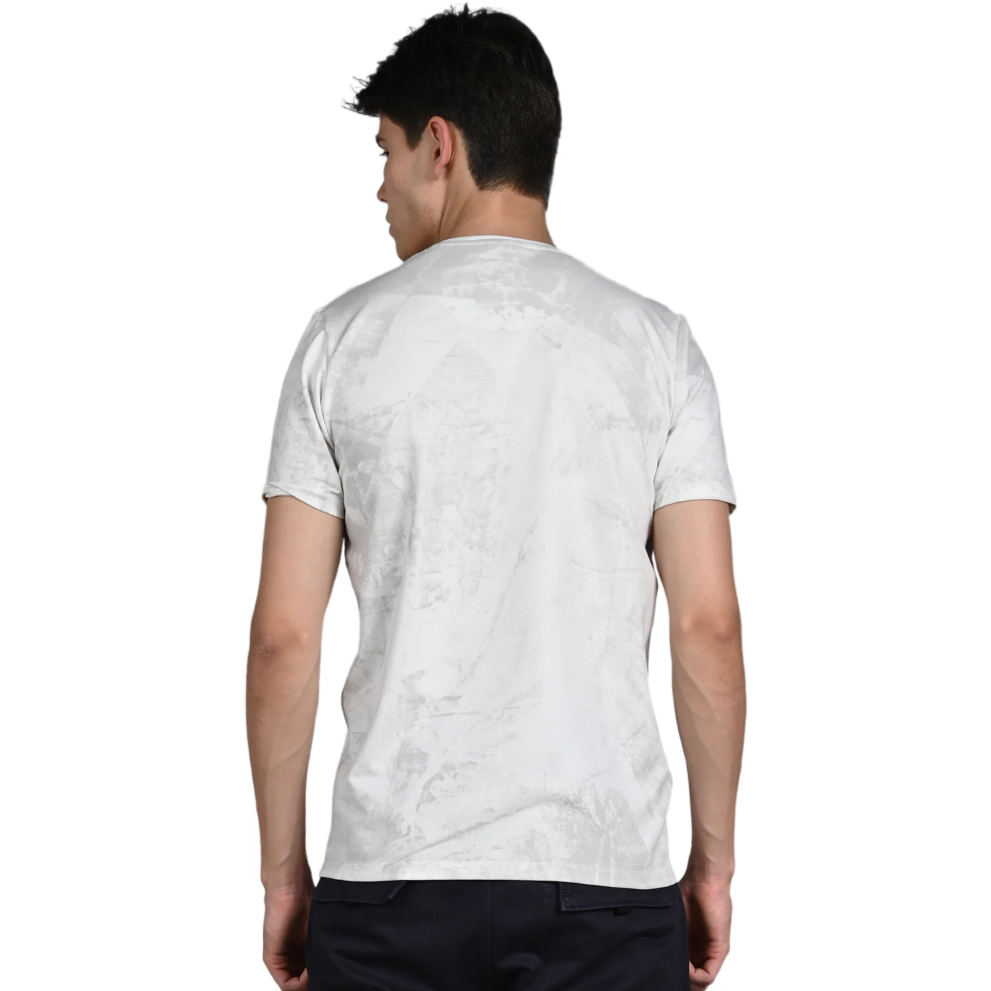 Killer Men White Printed Slim Fit T-Shirt - Image 7