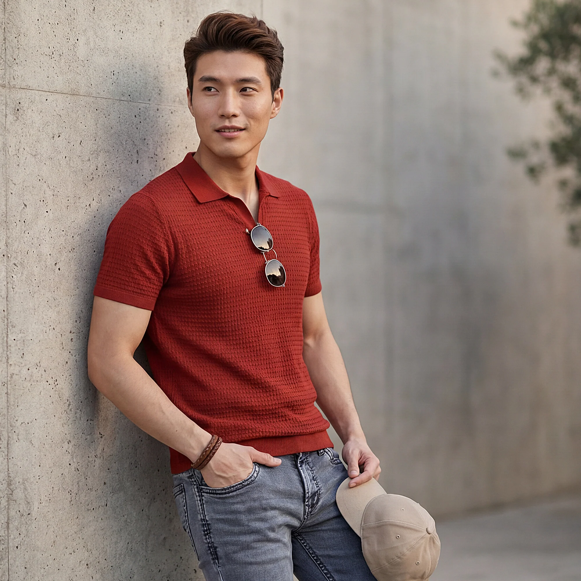 Killer Men Rust Printed Slim Fit T-Shirts - Image 2