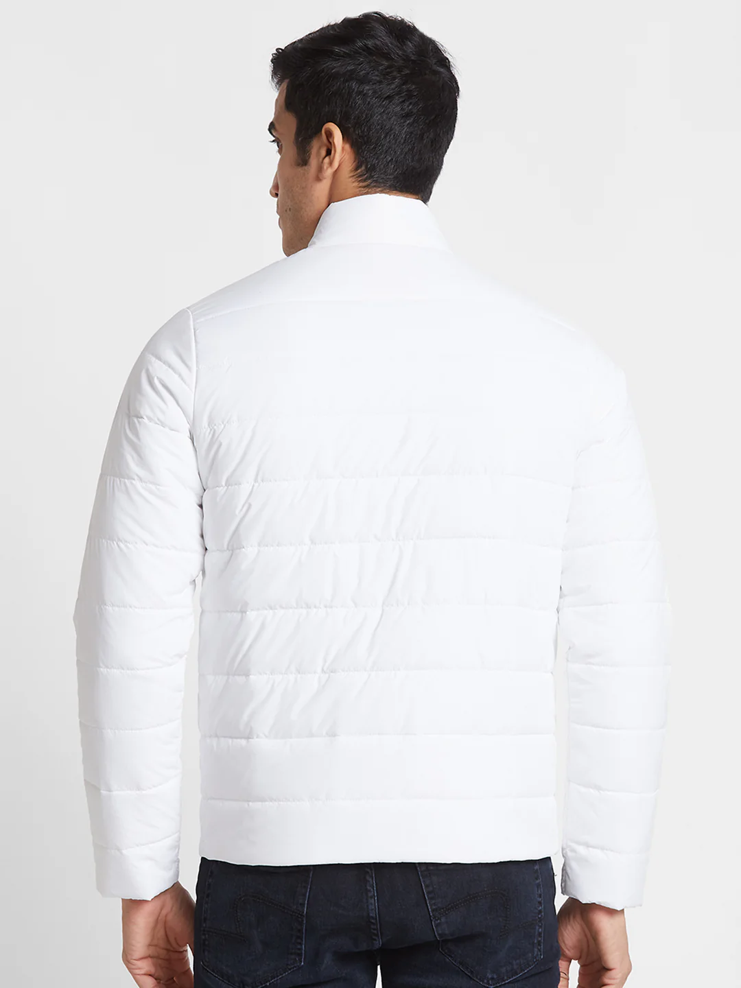 Killer Men White High Neck Jackets - Image 7