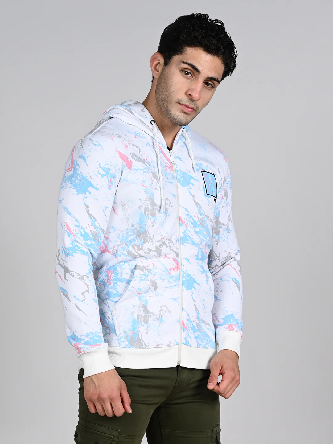 Killer Men White Hooded Sweat Shirts - Image 6