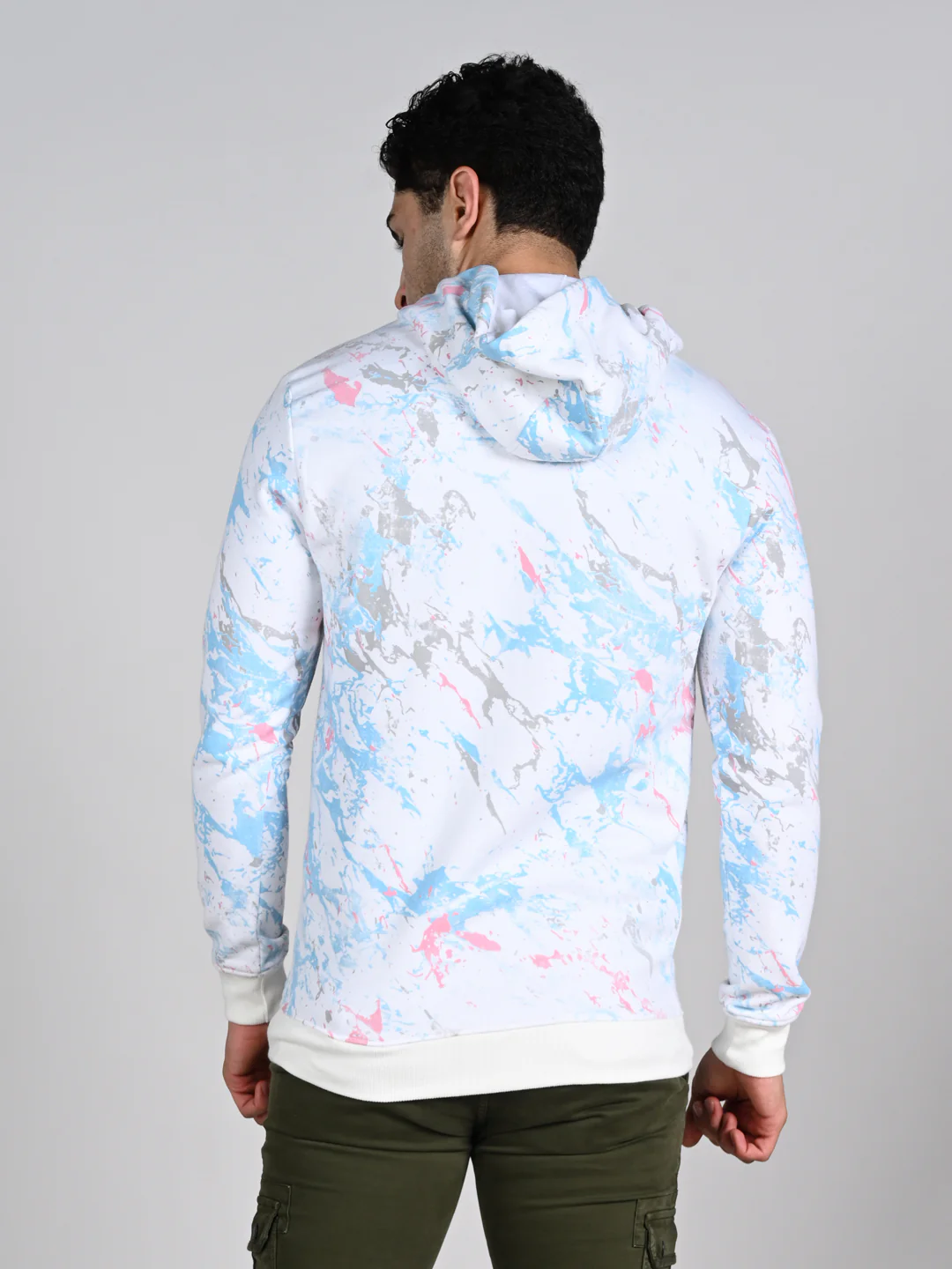 Killer Men White Hooded Sweat Shirts - Image 7
