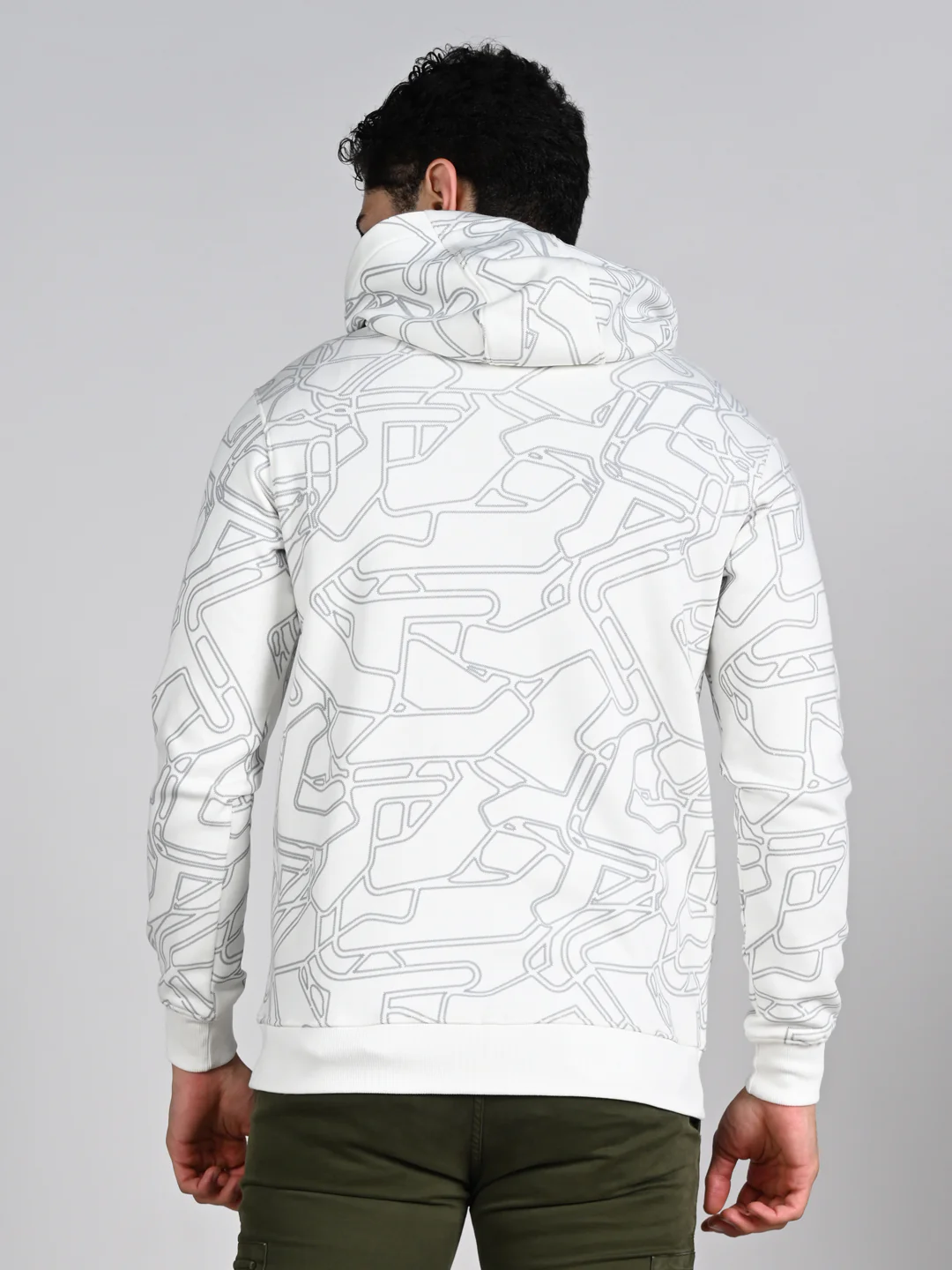 Killer Men White Hooded Sweat Shirts - Image 7