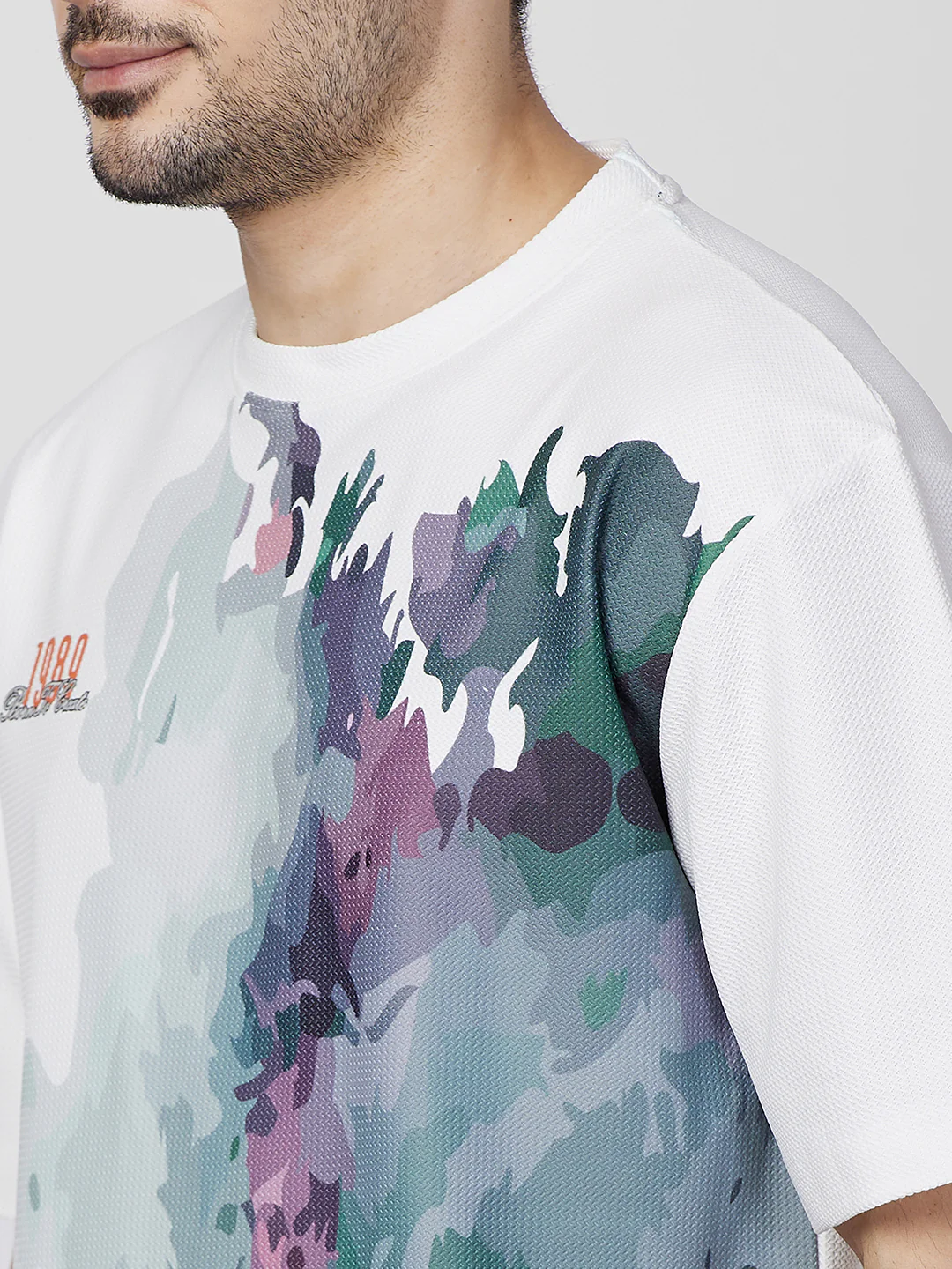 Killer Men White Printed Round Neck T-Shirts - Image 7