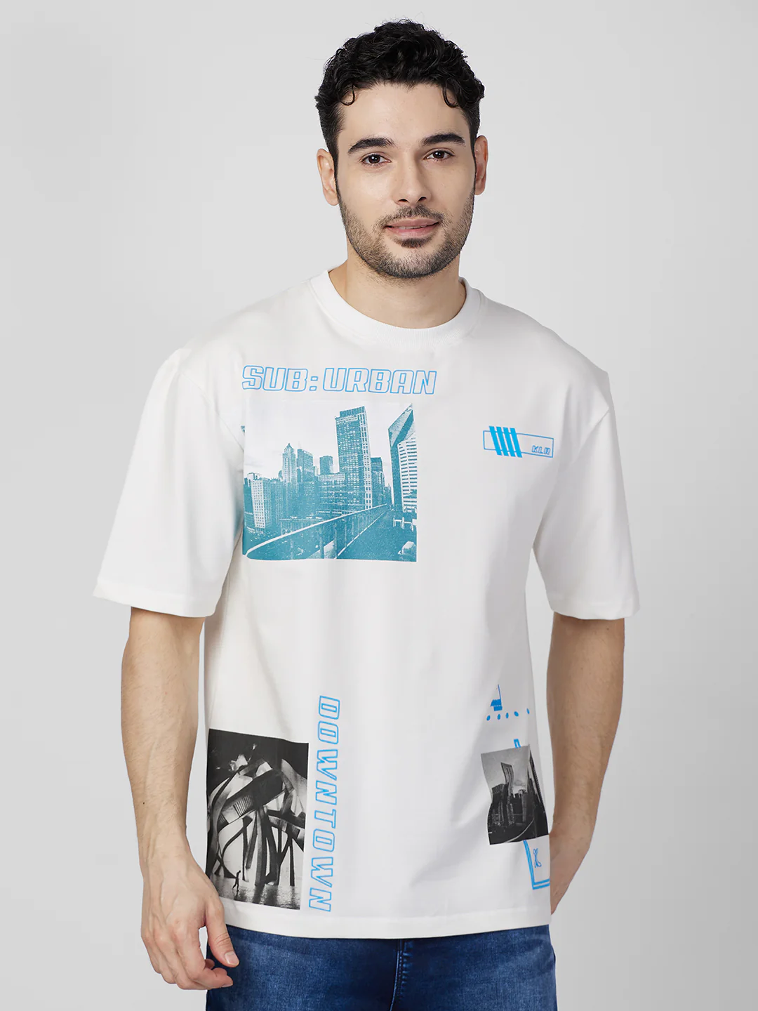 Killer Men White Printed Round Neck T-Shirts - Image 3