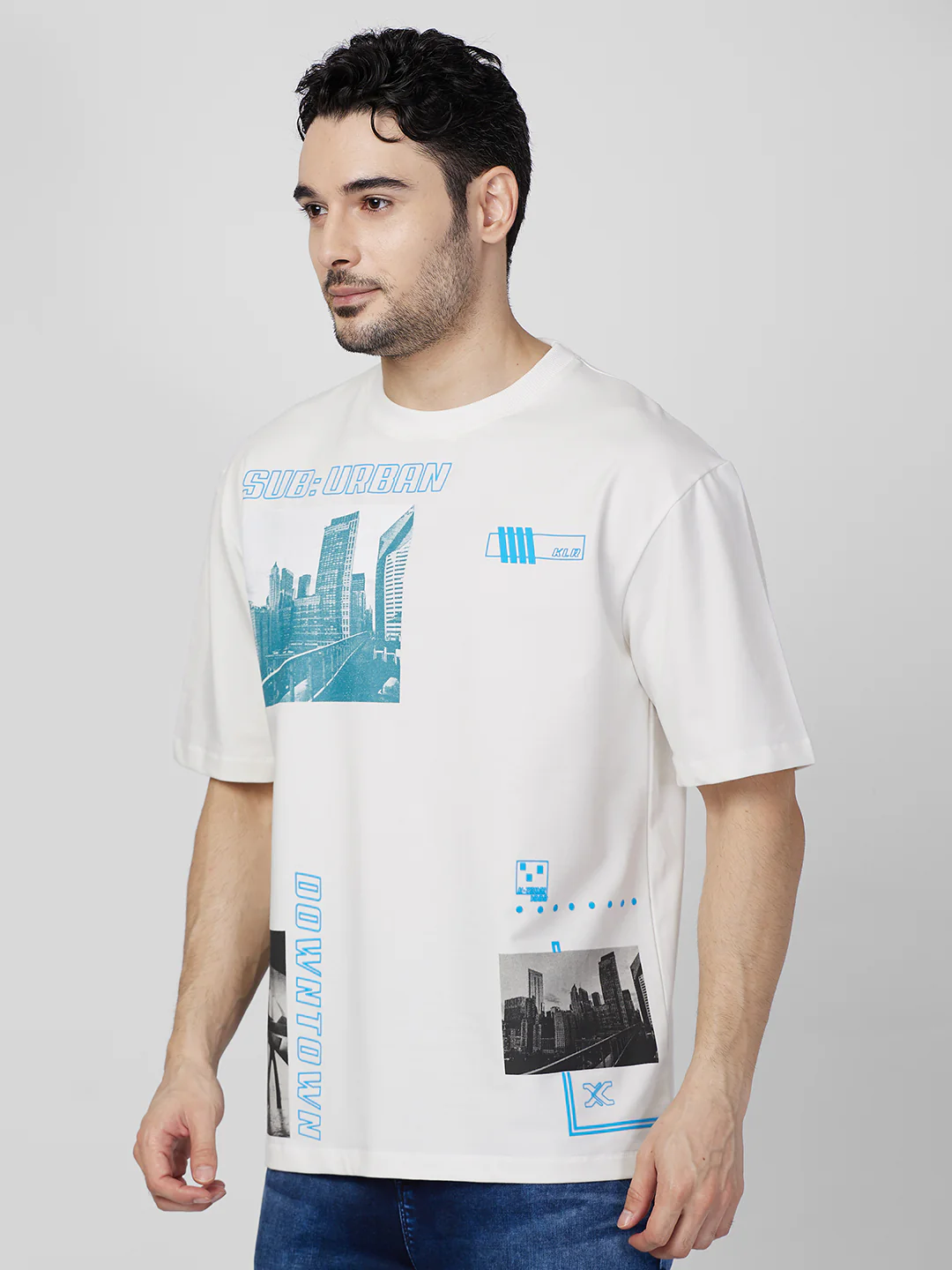 Killer Men White Printed Round Neck T-Shirts - Image 6