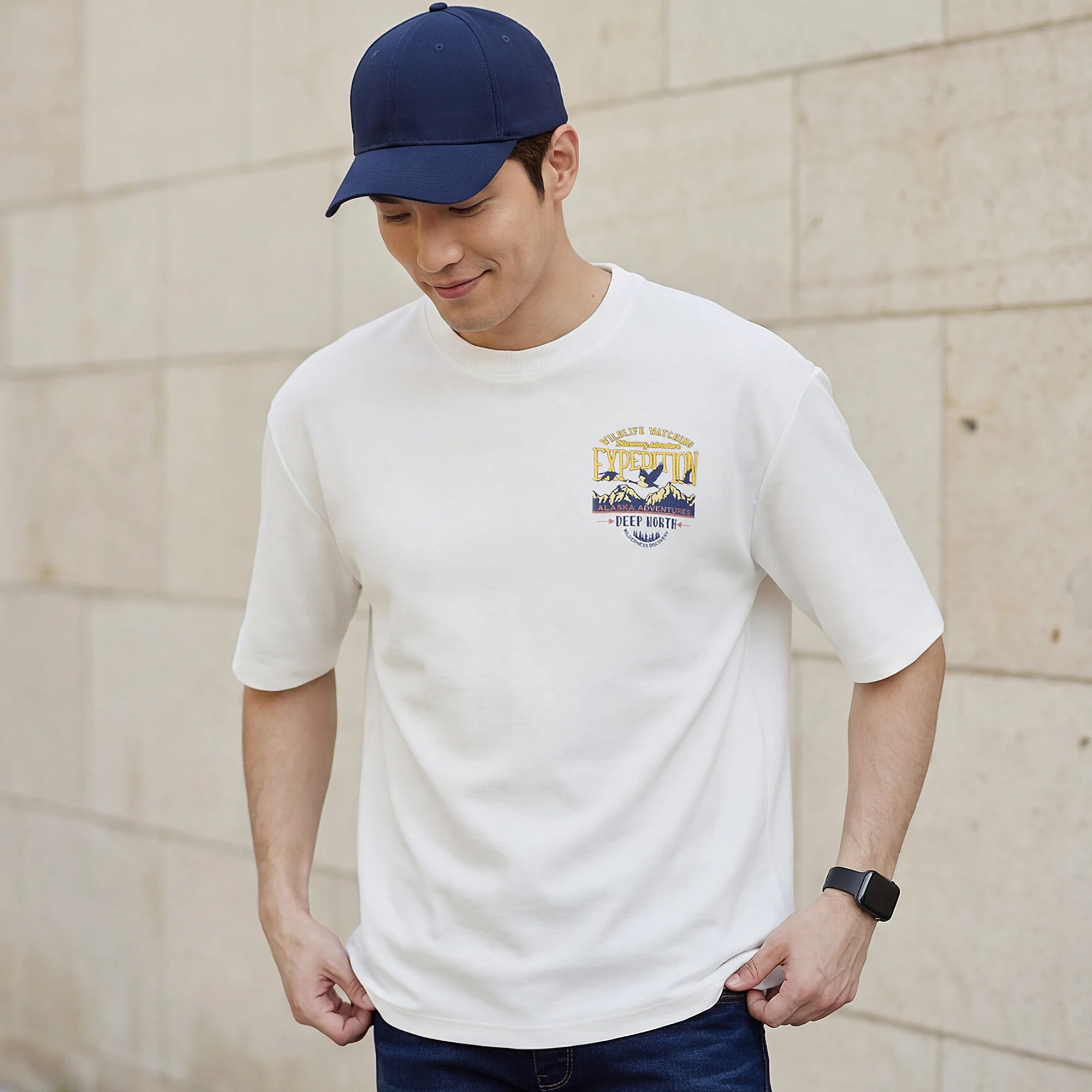 Killer Men White Printed Slim Fit T-Shirt - Image 2