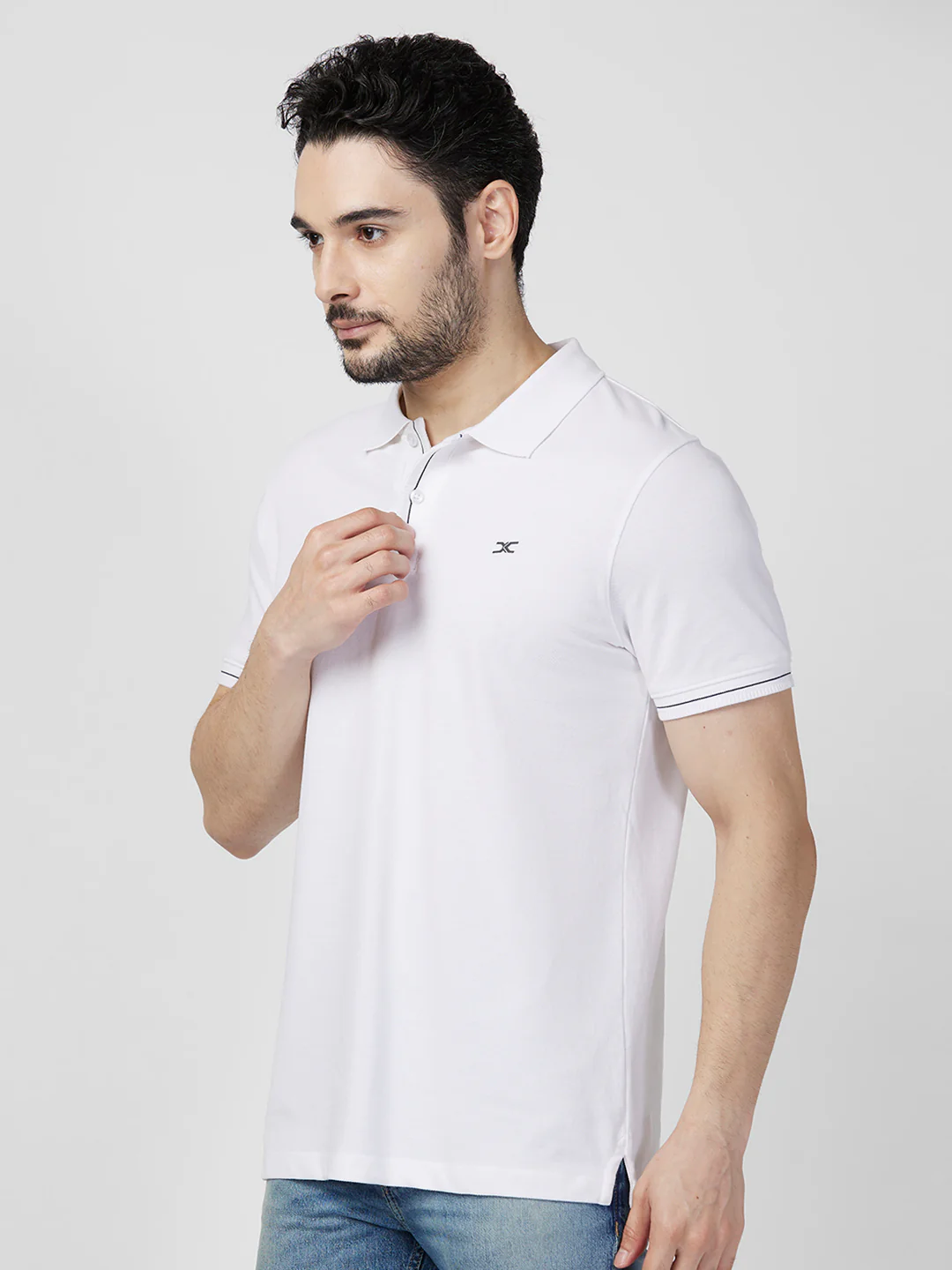 Killer Men White Printed Slim Fit T-Shirts - Image 6