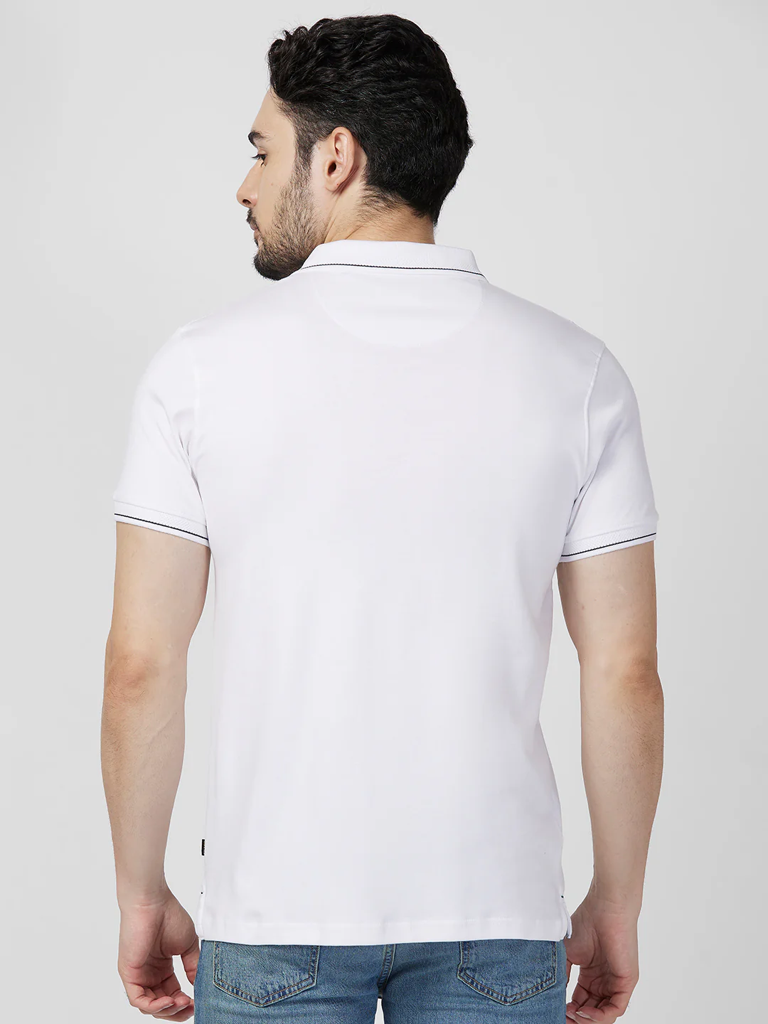 Killer Men White Printed Slim Fit T-Shirts - Image 5