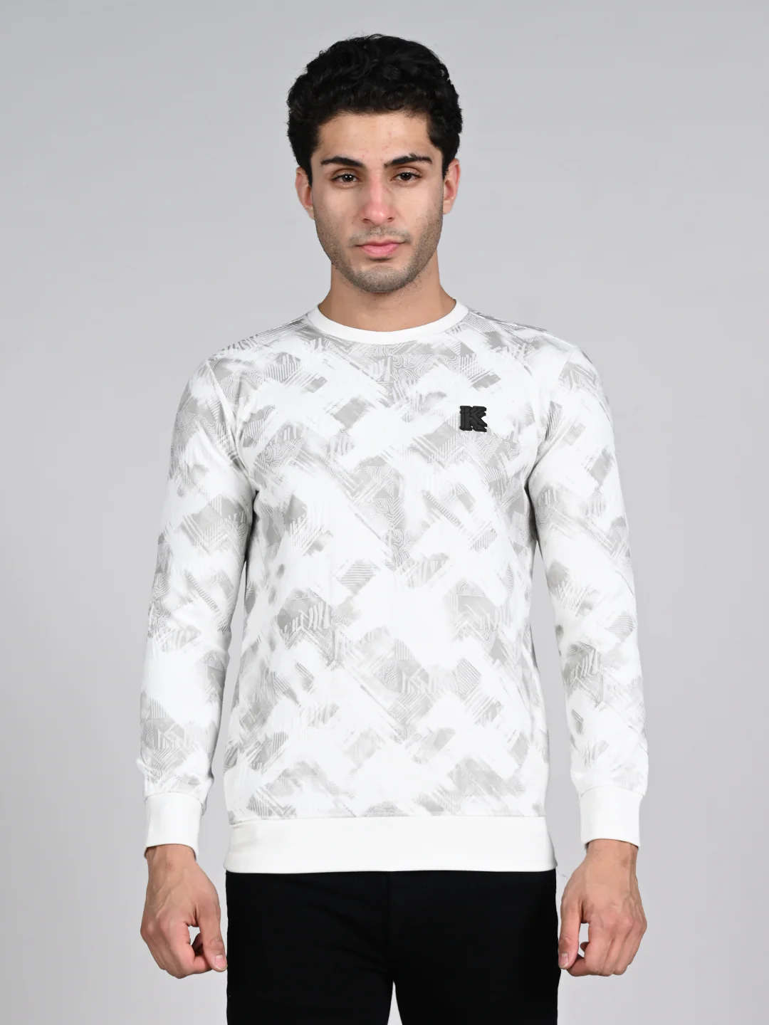 Killer Men White Printed Sweat Shirts - Image 4