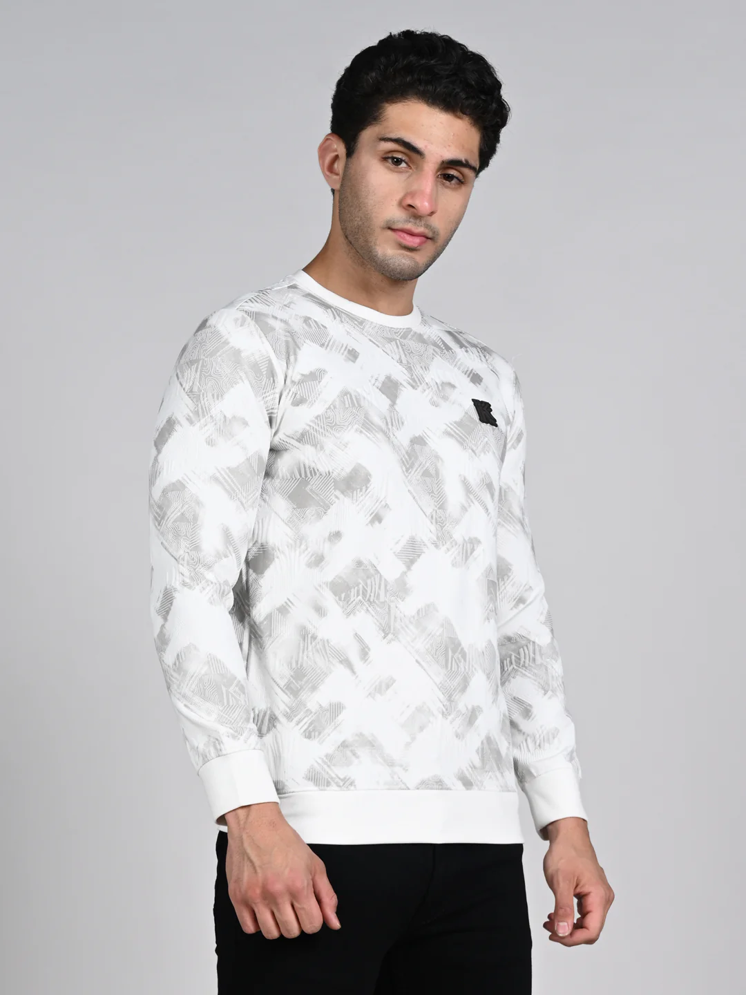 Killer Men White Printed Sweat Shirts - Image 5