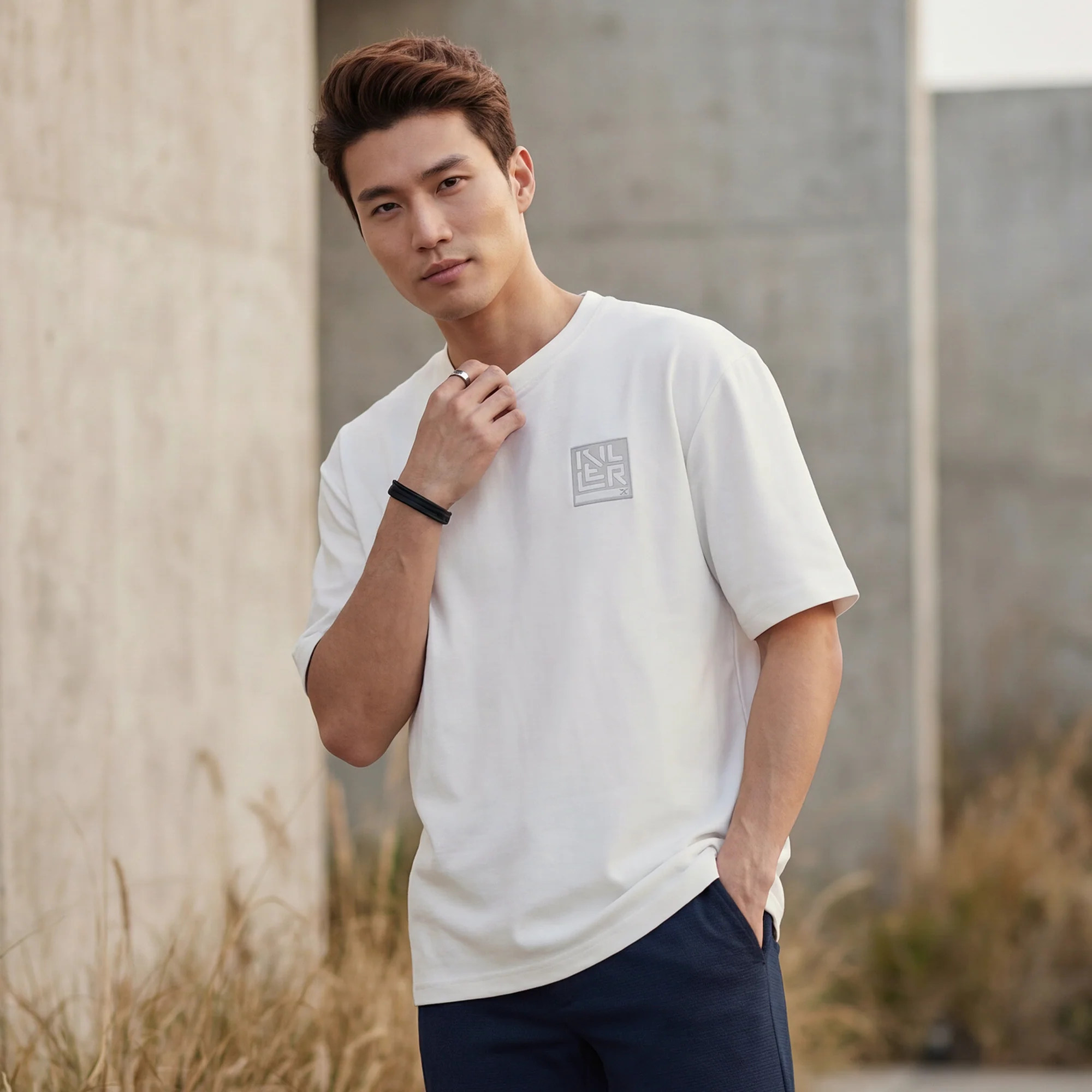 Killer Men White Round Neck T-Shirts - Image 2