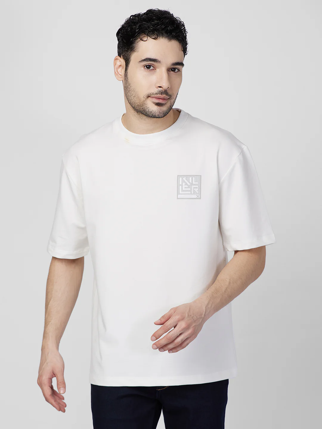 Killer Men White Round Neck T-Shirts - Image 3