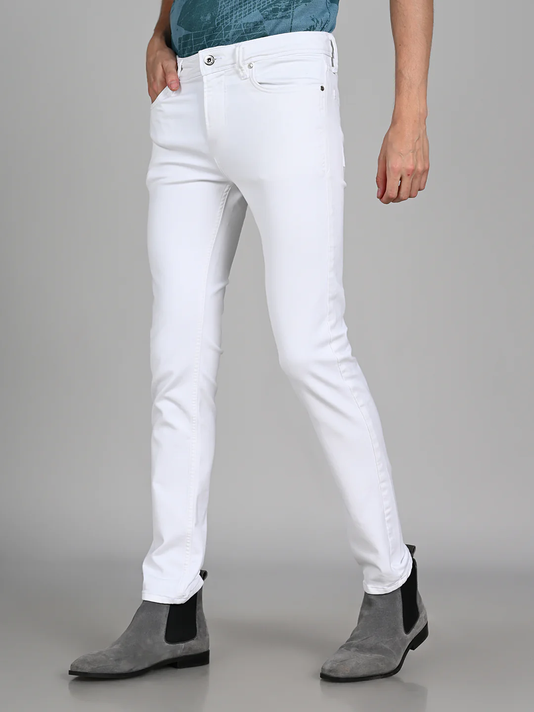 Killer Men White Slim Fit Jeans - Image 5