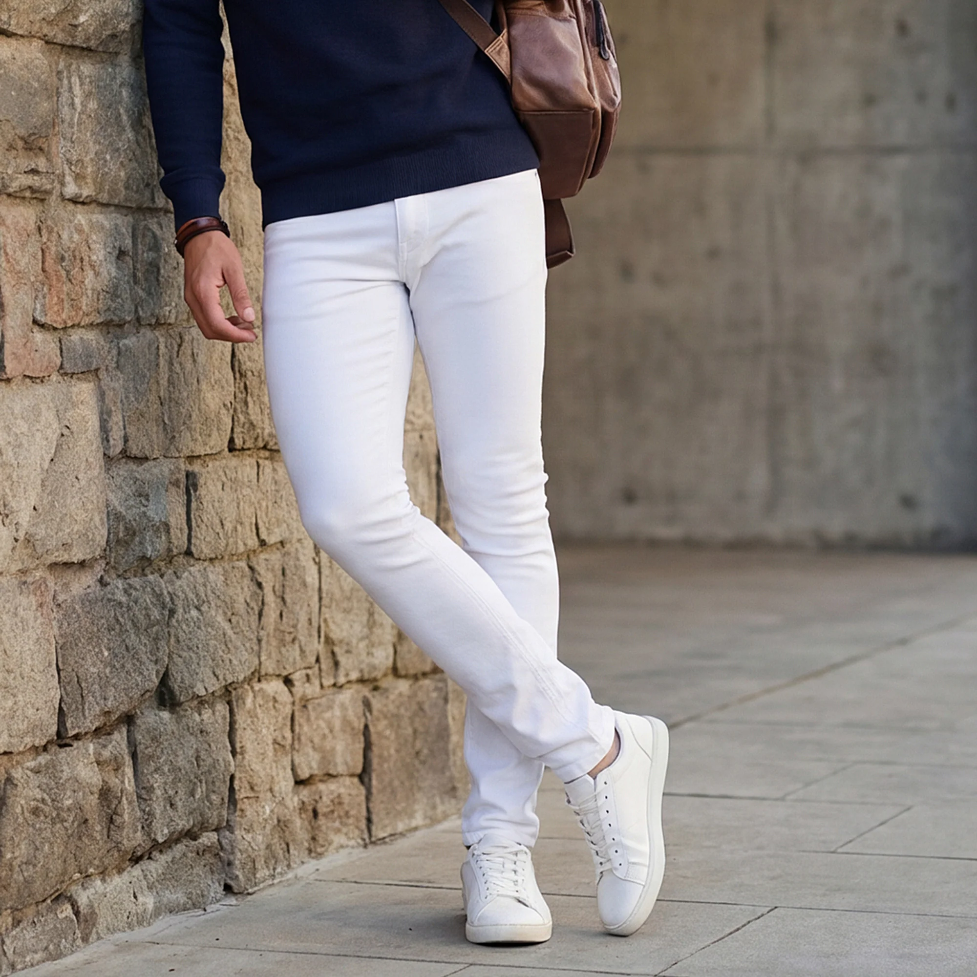 Killer Men White Slim Fit Jeans - Image 2