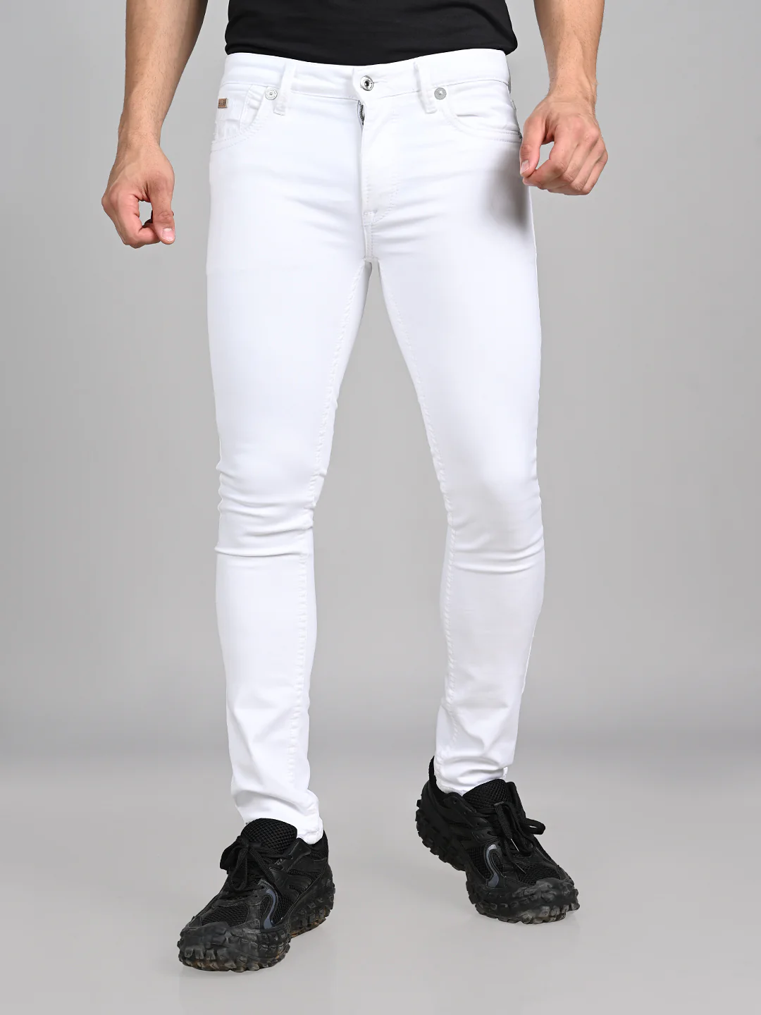 Killer Men White Slim Fit Jeans - Image 4