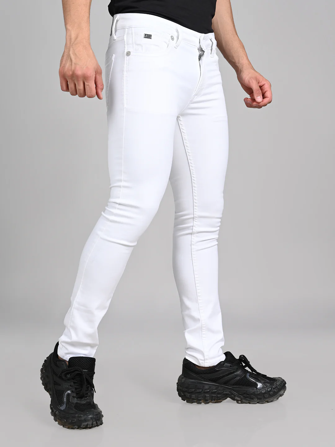 Killer Men White Slim Fit Jeans - Image 5
