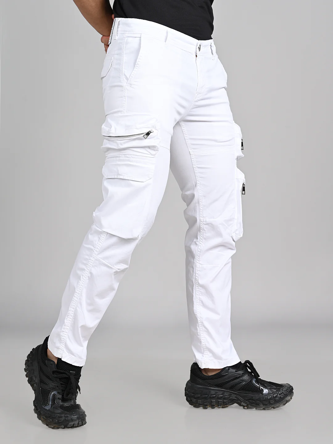 Killer Men White Solid Cargo - Image 7