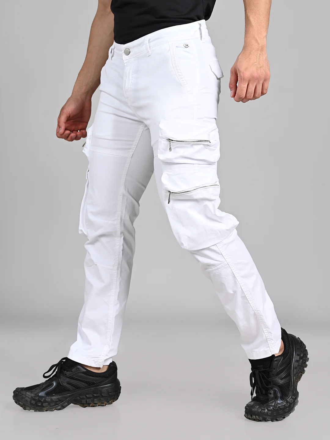 Killer Men White Solid Cargo - Image 8