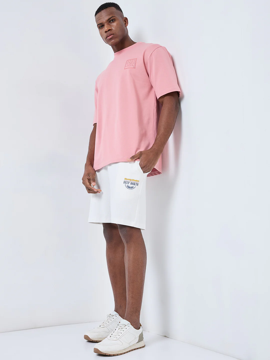 Killer Men White Solid Shorts - Image 4