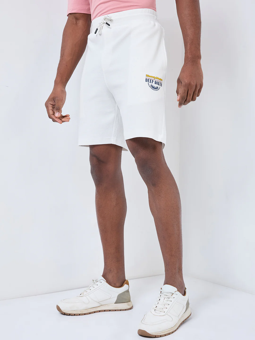 Killer Men White Solid Shorts - Image 6