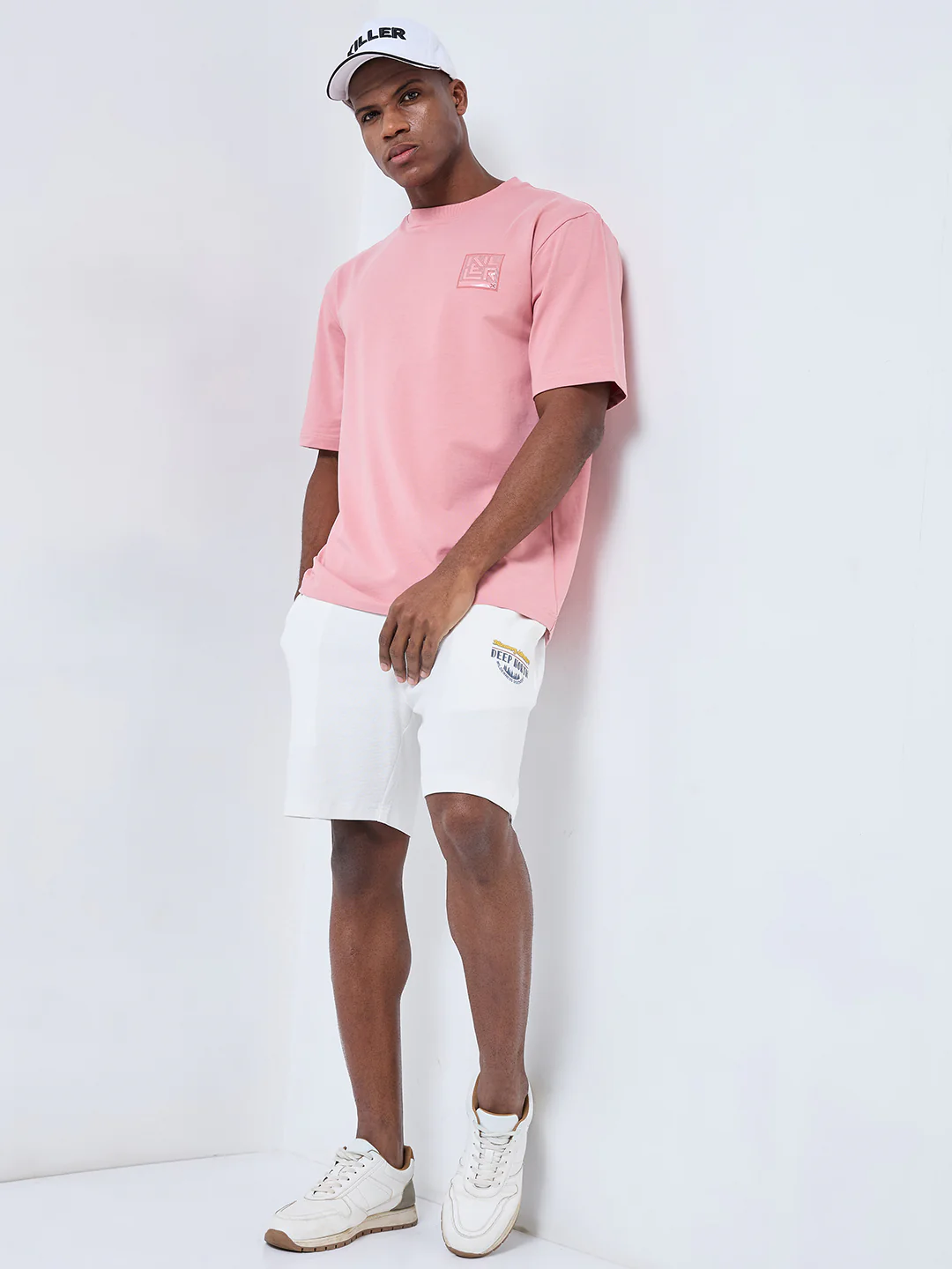 Killer Men White Solid Shorts - Image 8
