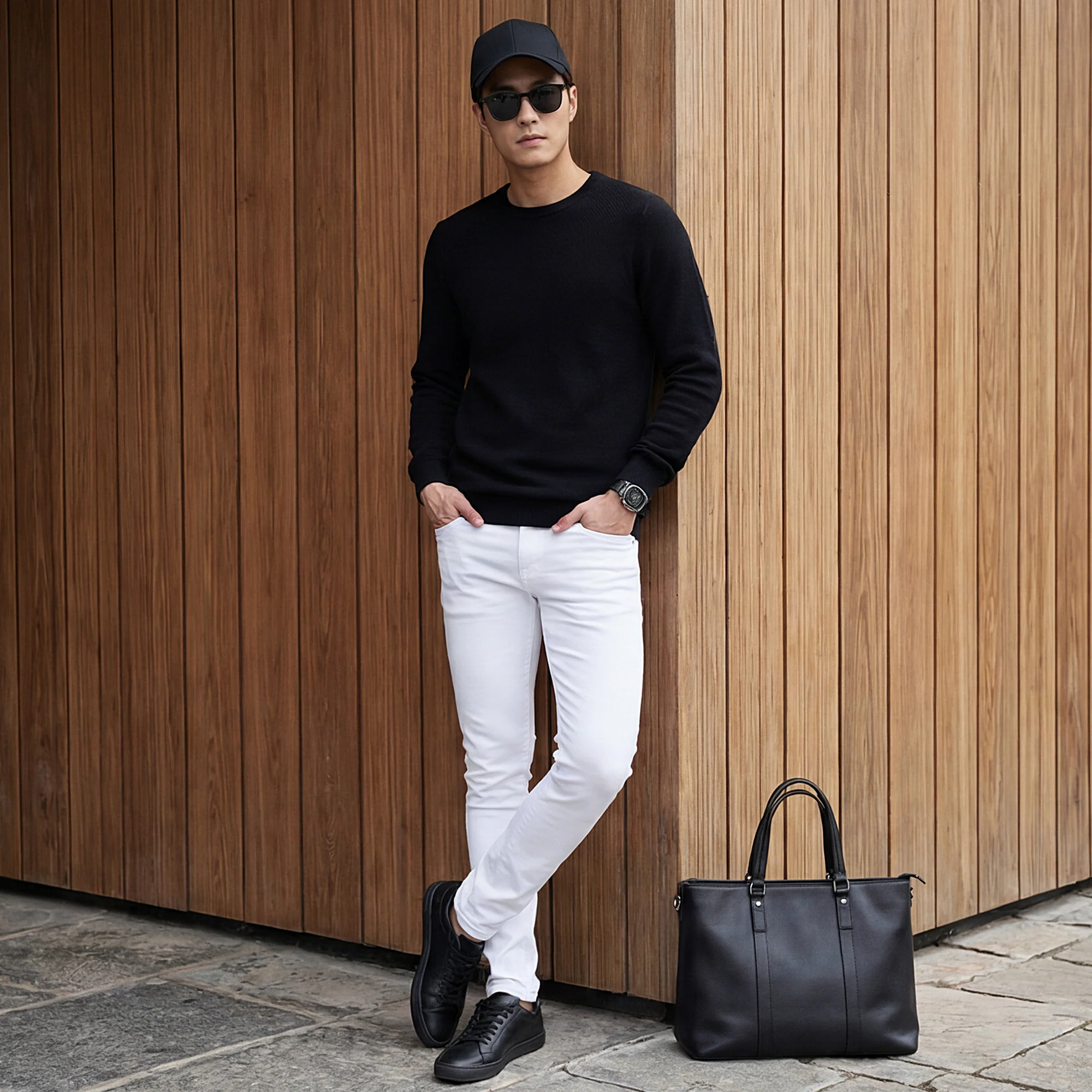 Killer Men White Solid Slim Fit Jeans